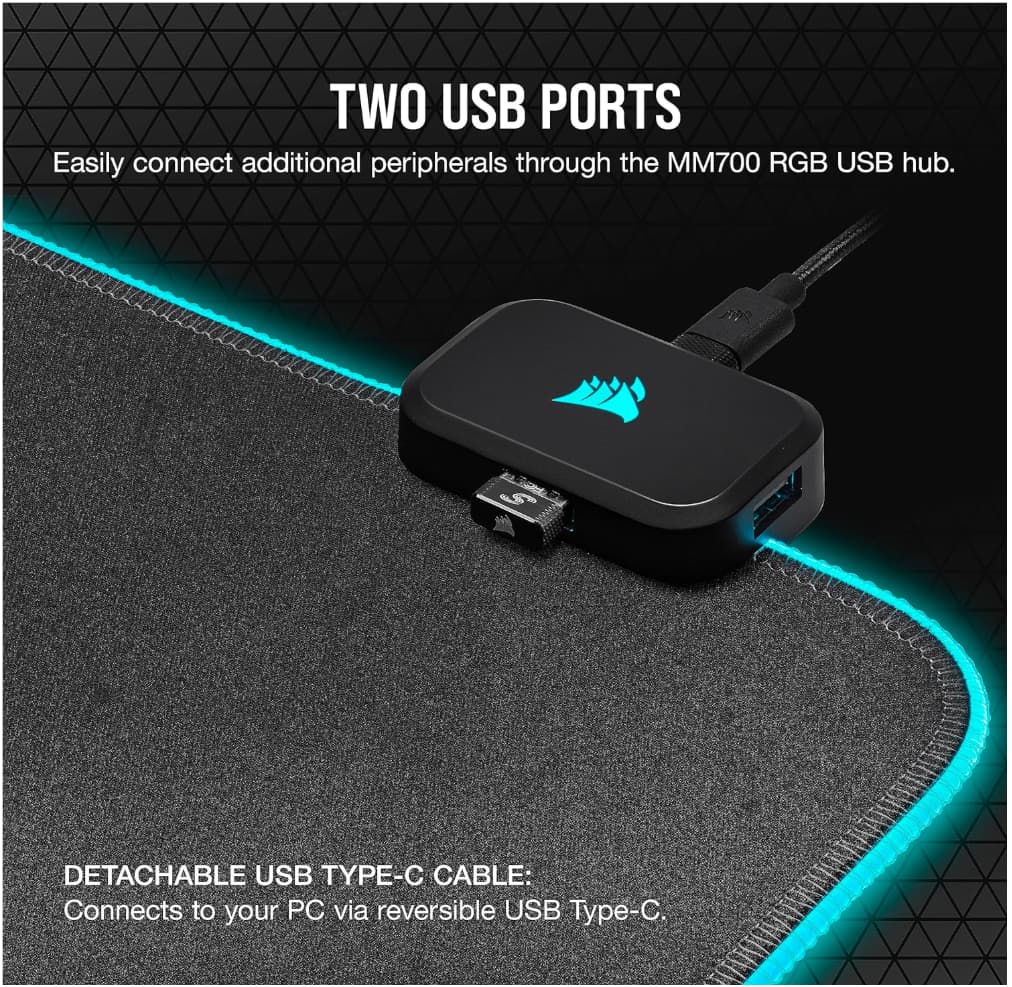 Corsair KB/M & Deskmat Gamer's Set
