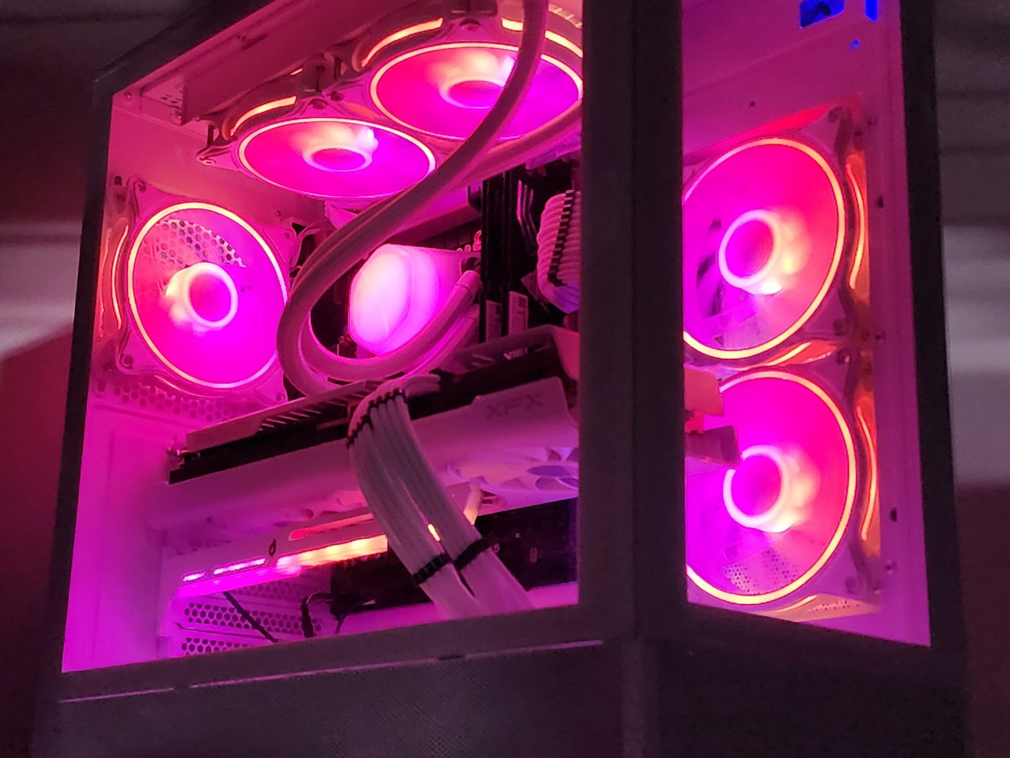 Gaming PC i7-11700K 16GB RAM 1TB SSD RX 7800 XT 16GB Windows 11 Computer