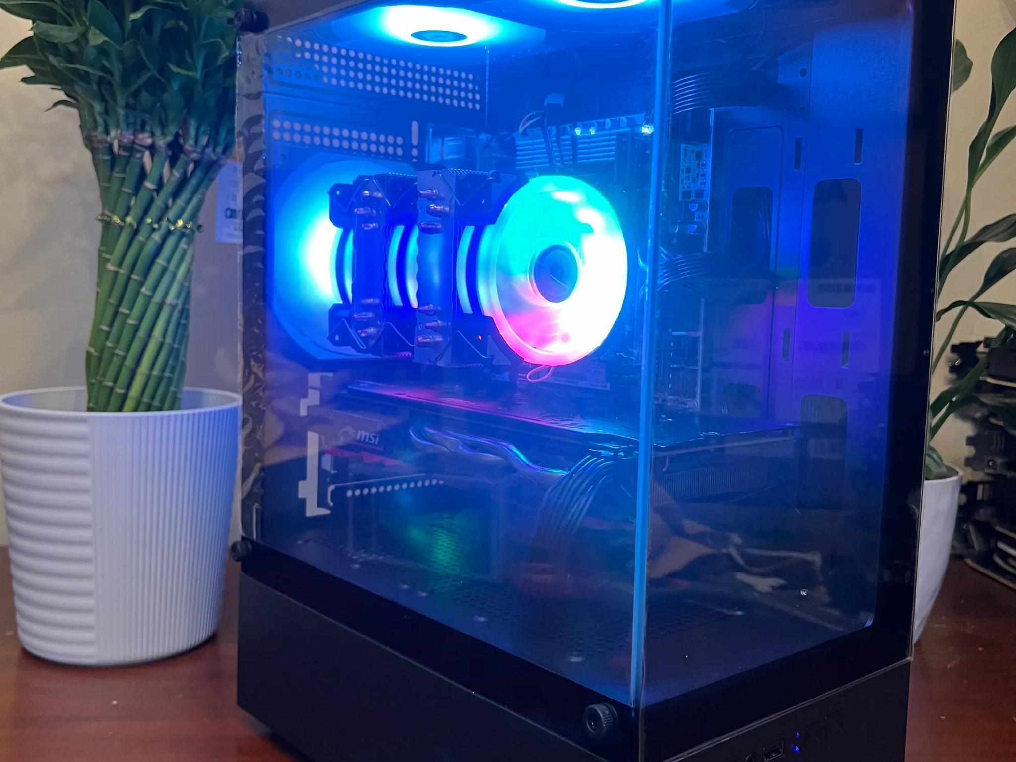 Intel 10 Core Gaming PC RX 580 1tb NVME SSD 32GB RAM WIFi WINDOWS 10 Pro