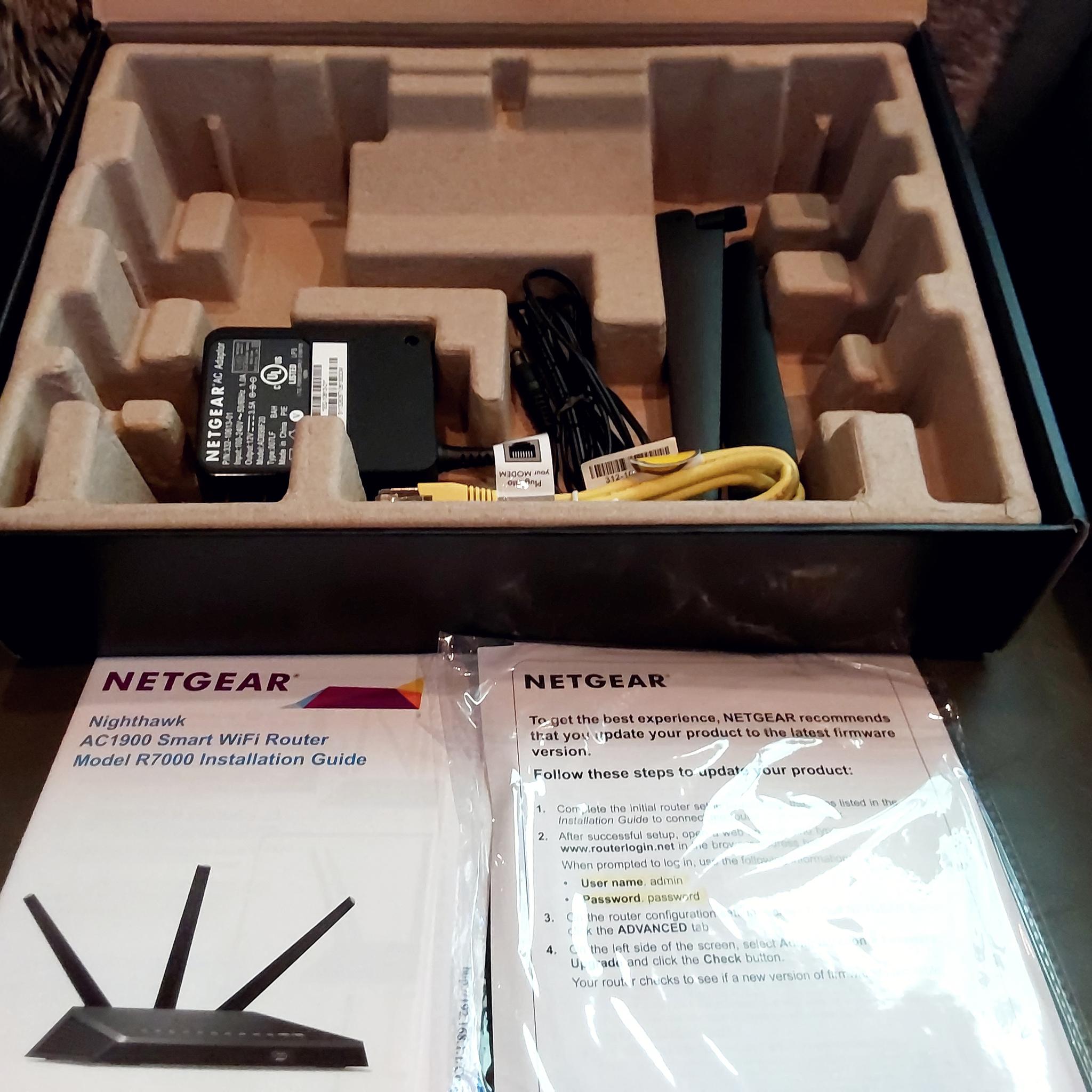 NETGEAR NIGHTHAWK R7000 AC1900 Smart WiFi Router