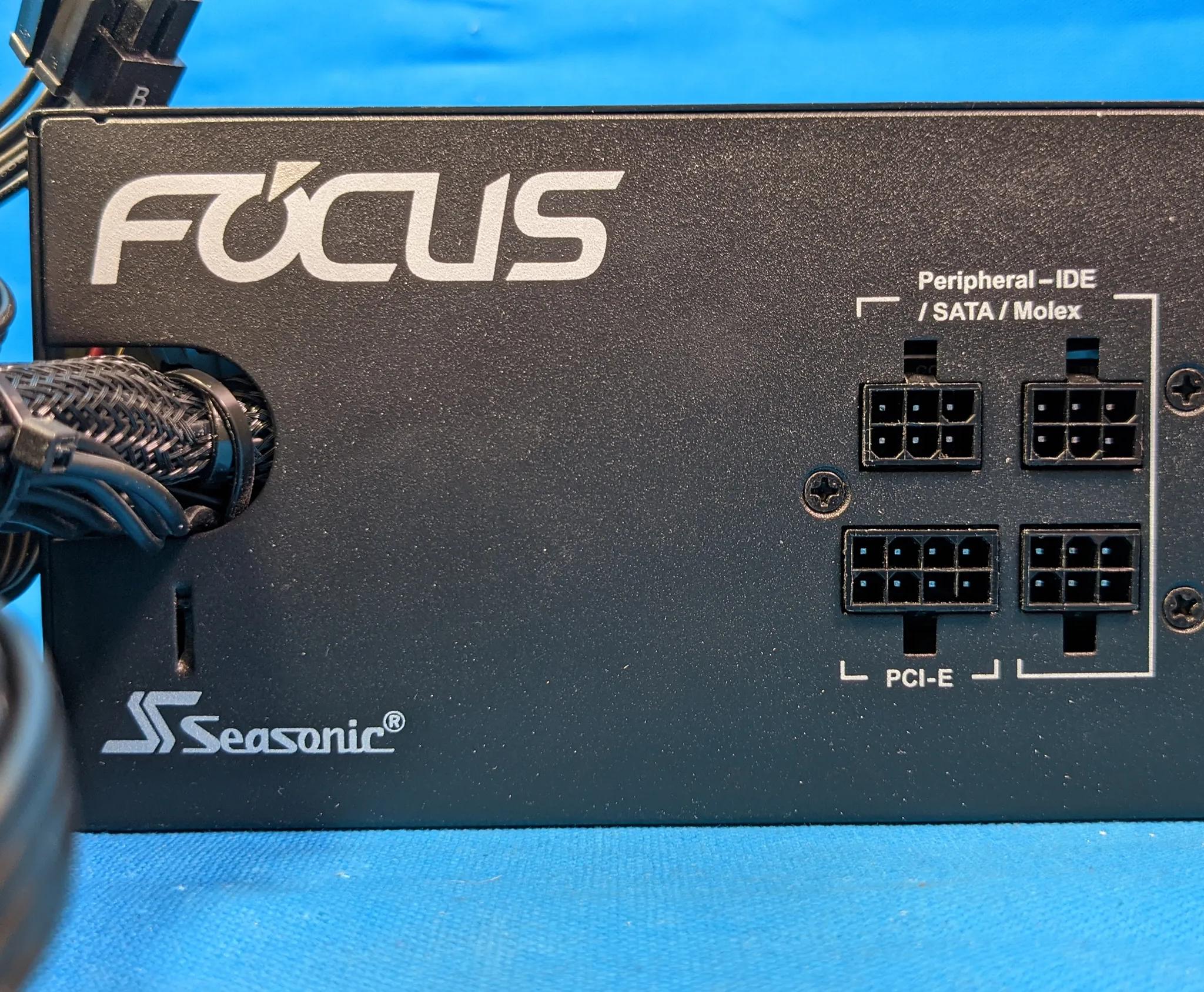 SeaSonic Focus GM-650 650W Semi-Modular 80 PLUS Gold ATX Desktop Power Supply SSR-650FM