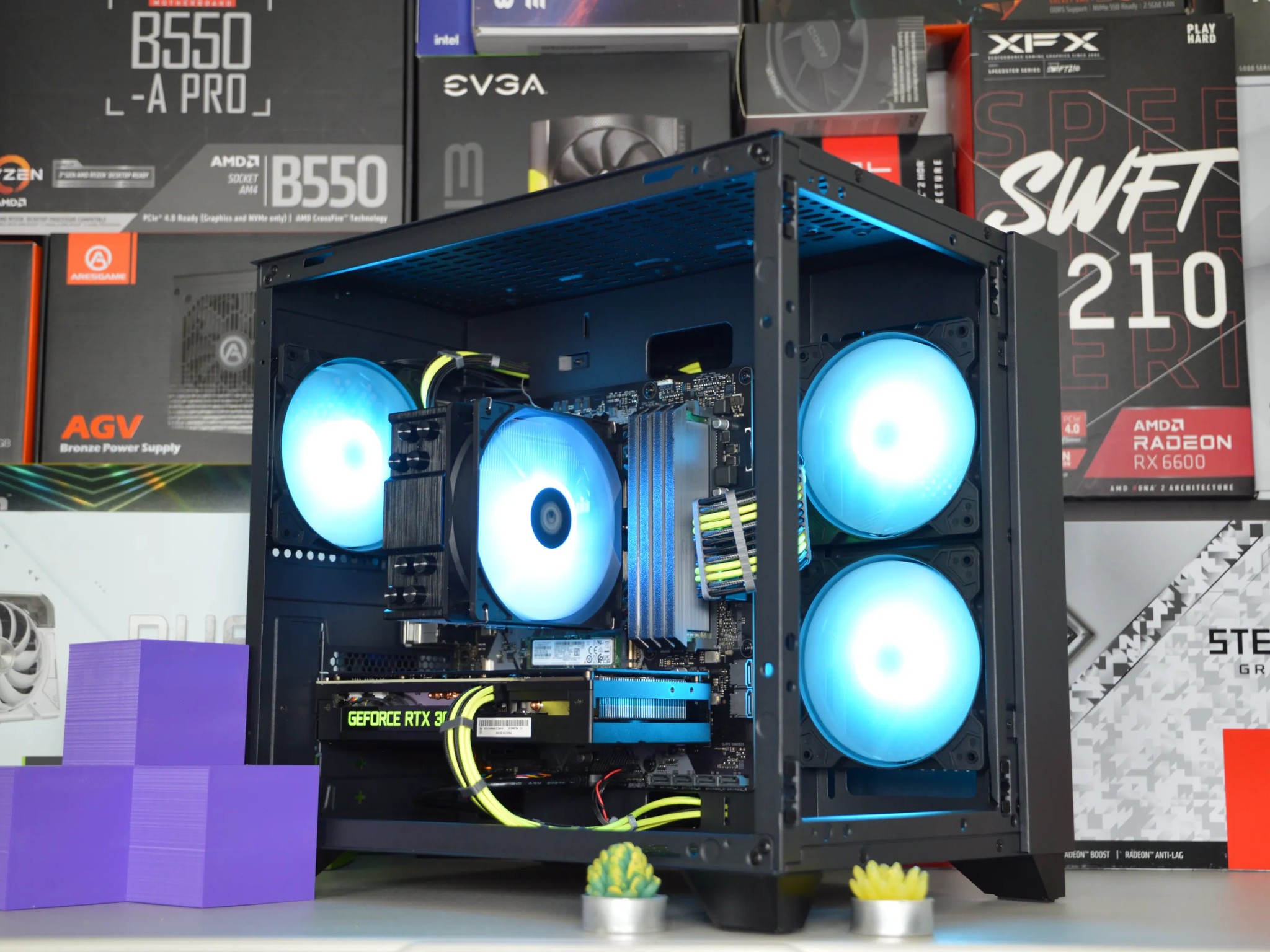 🐝🐝| RTX 3060 12GB | RYZEN 5 5500 | 32GB DDR4 RAM | 1TB NVME SSD | Bee Sting 5.0 |