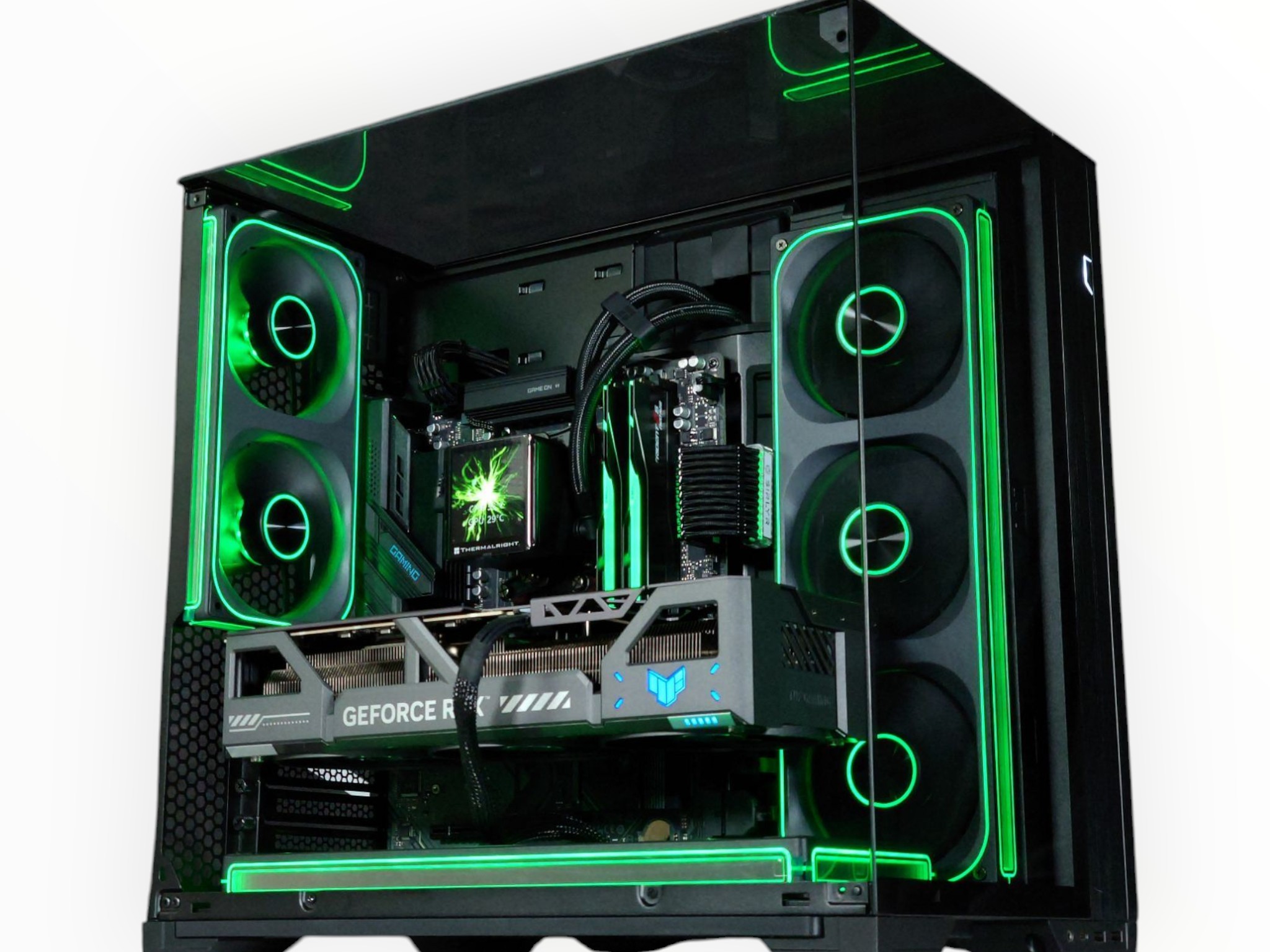 🤖Fulgore💥Gaming PC💥Nvidia RTX 5070 Ti 16GB💥AMD Ryzen 7 9800X3D 3D V-Cache💥32GB DDR5💥2TB NVME