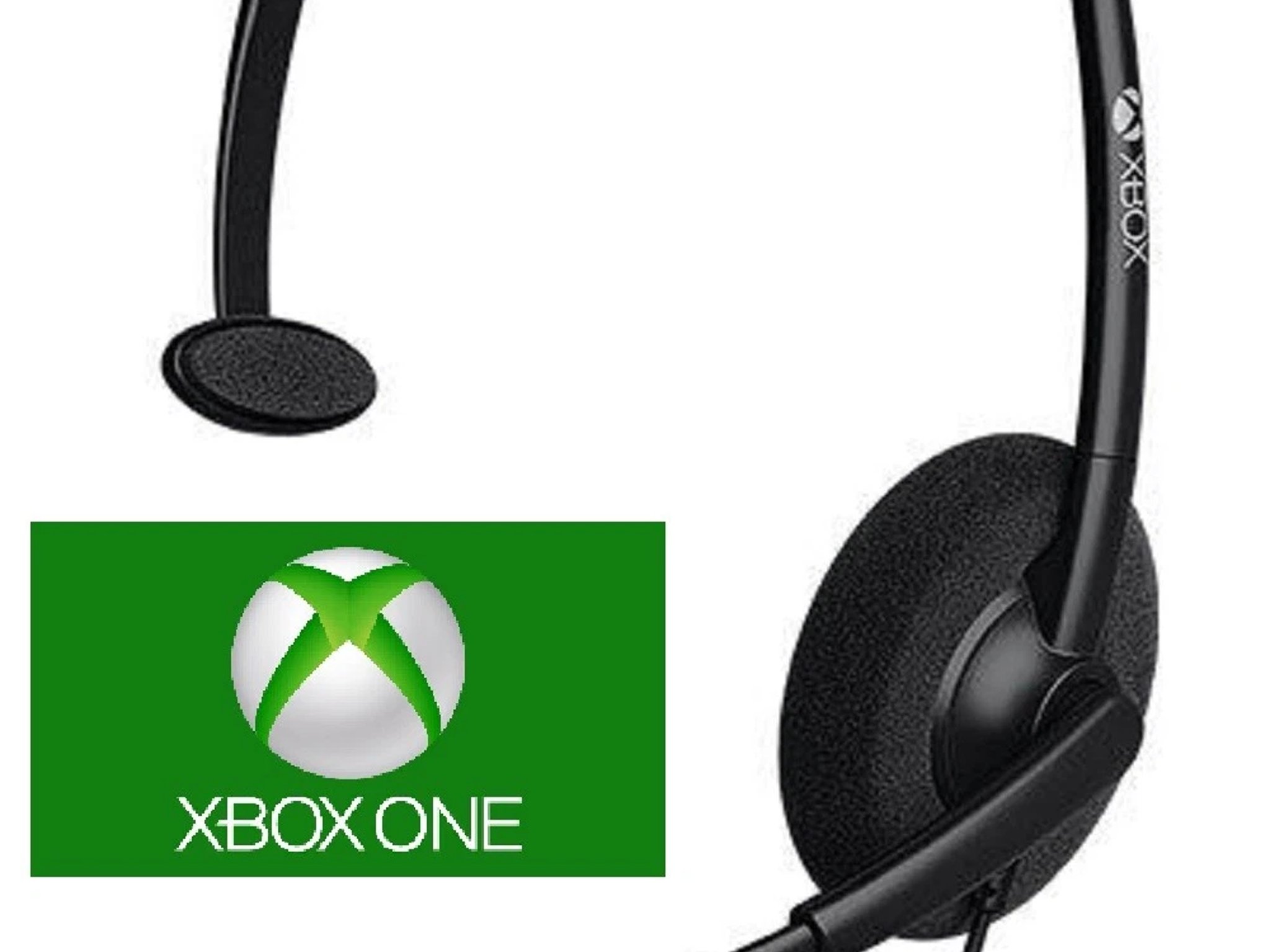 Original Microsoft Chat Gaming Headset for Xbox One Slim Headphone for Xbox One