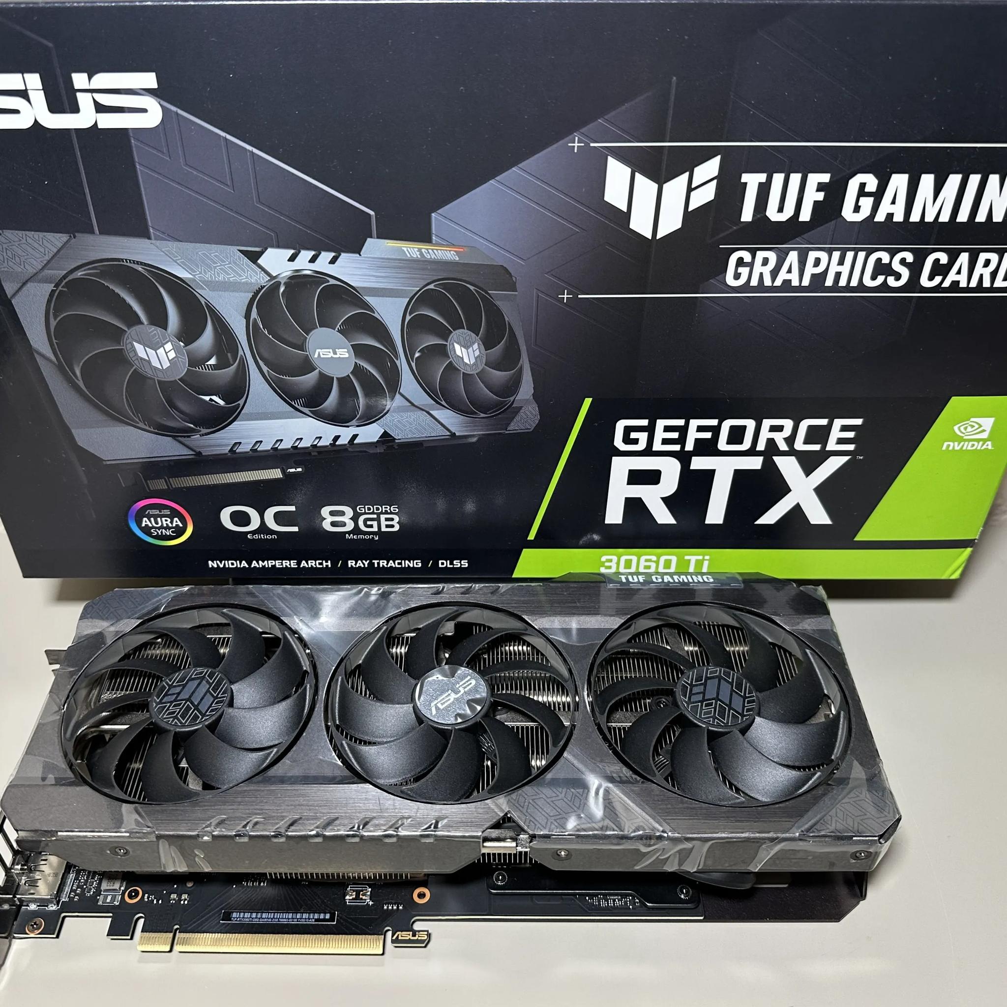 Nvidia RTX 3060 Ti - ASUS TUF GAMING OC - Excellent Condition