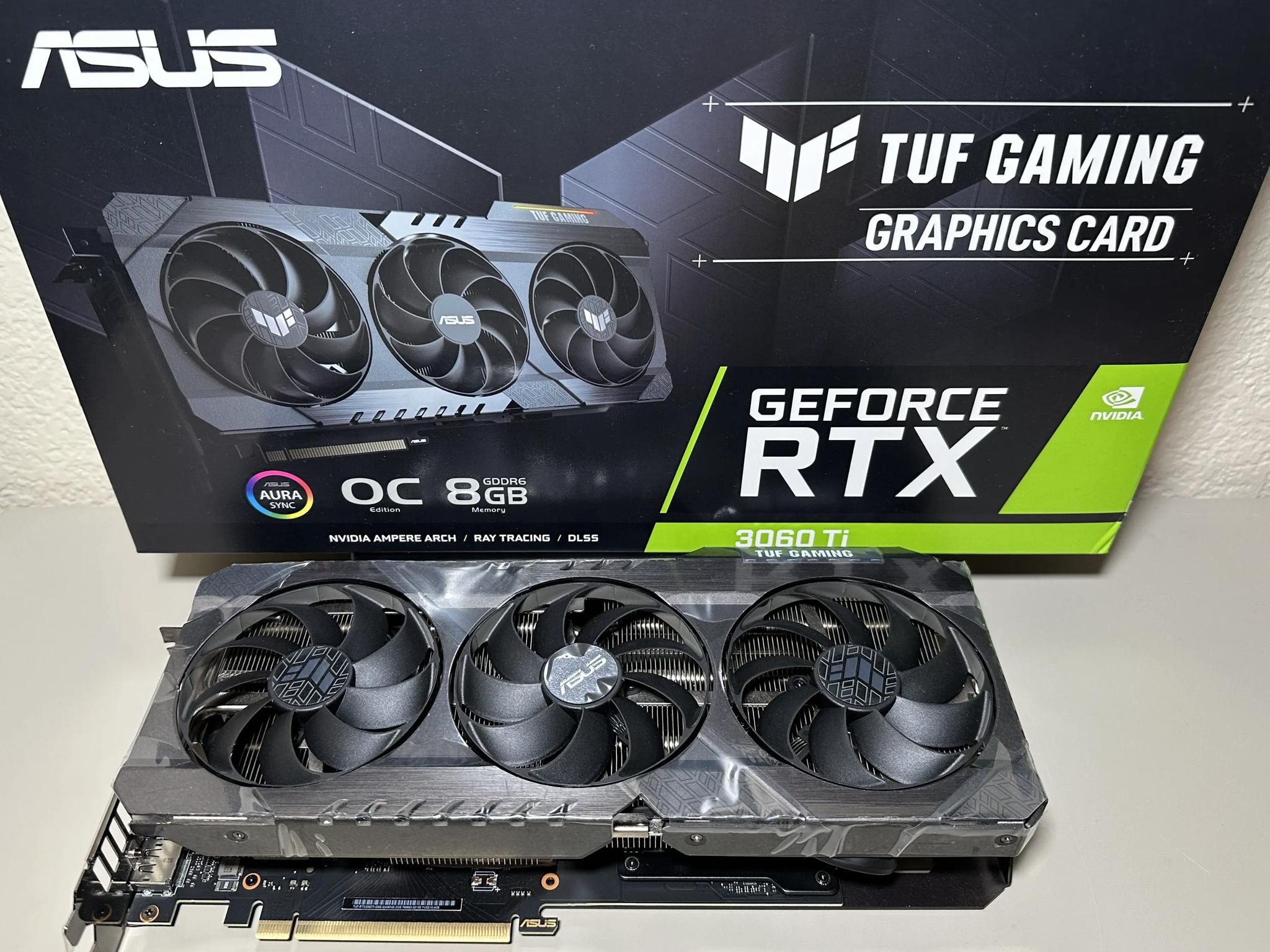 Nvidia RTX 3060 Ti - ASUS TUF GAMING OC - Excellent Condition