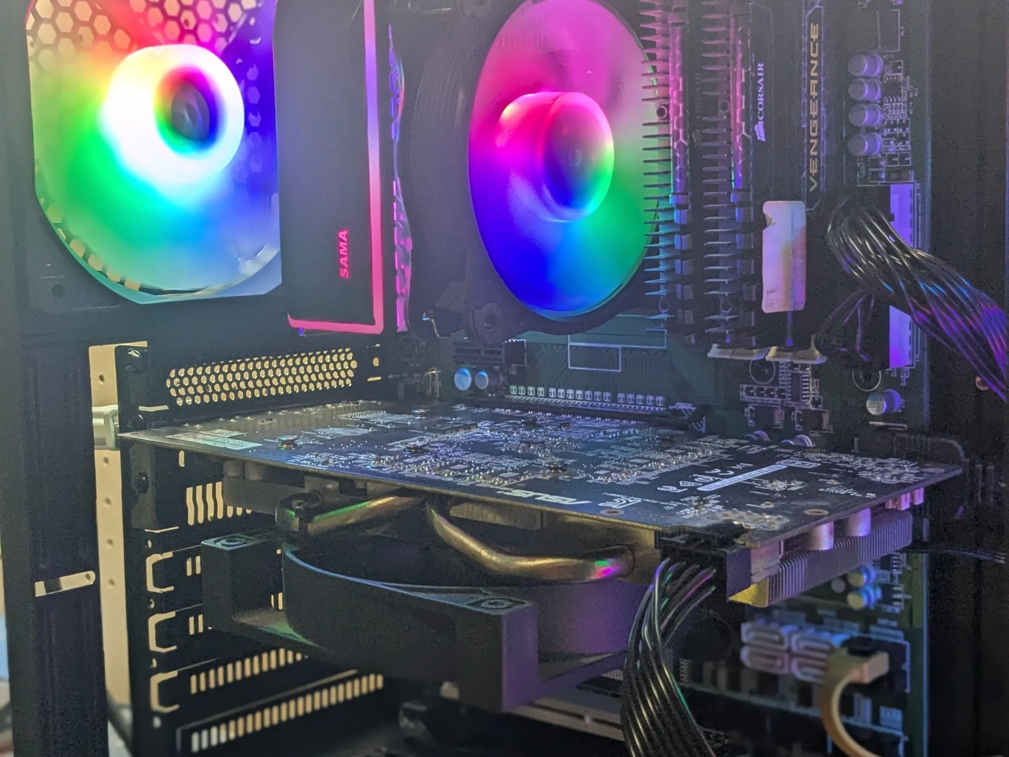 100 FPS Fortnite | 180 Day Warranty | i5-4570 , 16GB RAM, 480GB SSD, RX 480 8GB, RGB, Wifi, Win10