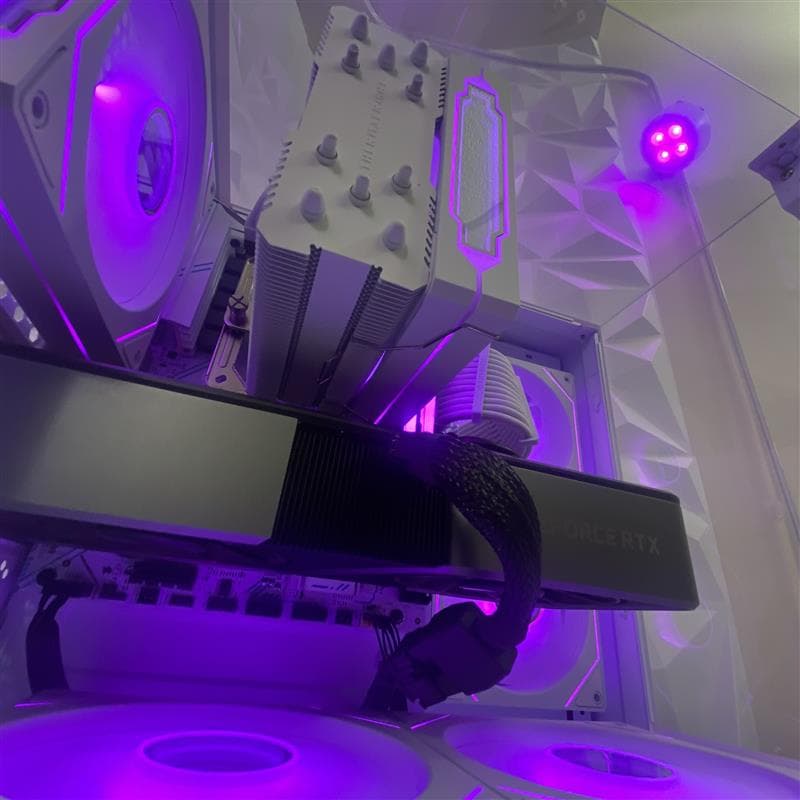 White RGB Gaming PC | Ryzen 7 5800X | RTX 3070 8GB | 32GB RGB RAM | 1TB M.2 SSD | WI-FI