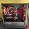 Black and Red Rx 6600/Ryzen 5 5500 PC