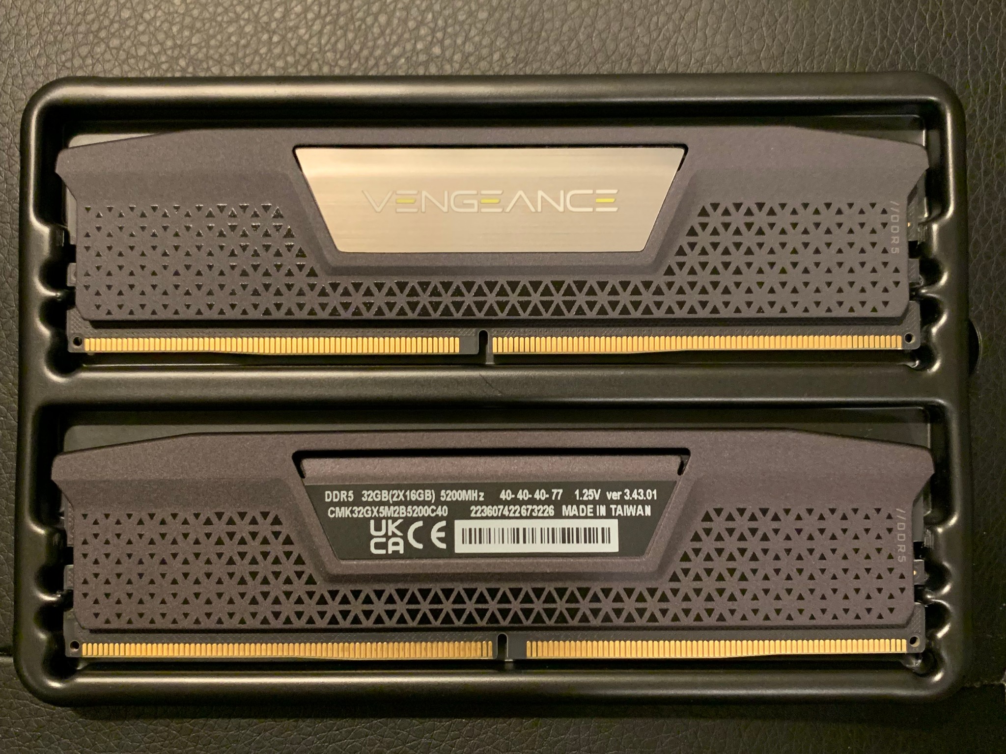 Corsair Vengeance DDR5 32GB (2x16GB) 5200MHz