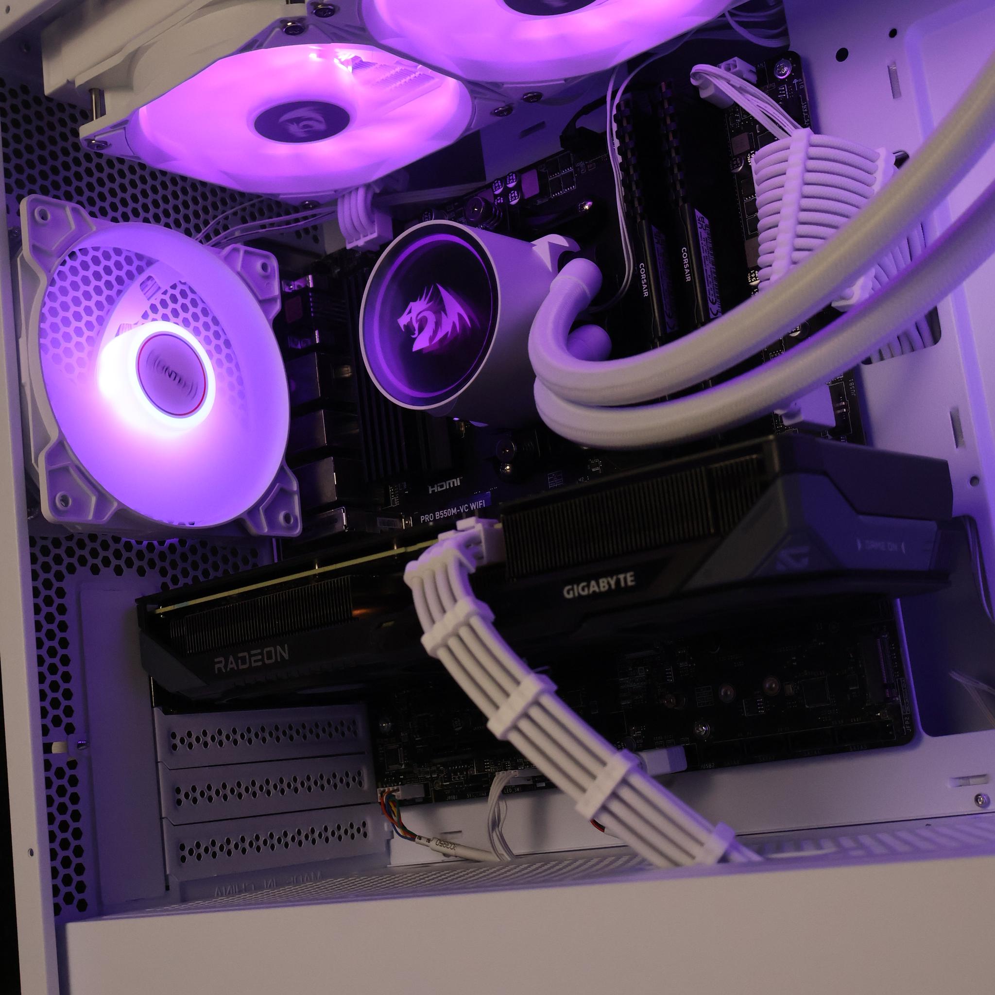 ⚪ Ryzen 7 5700X/RX 9060XT 16GB Gaming/Streaming PC ⚪