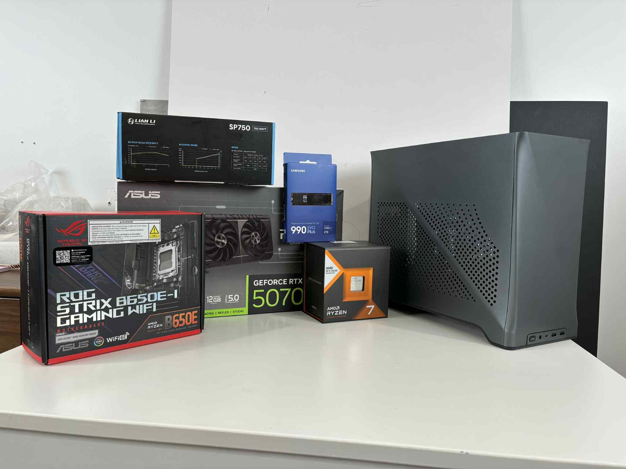 1440P/4k Compact Era2 ITX Build with 7800x3d and 5070 TI