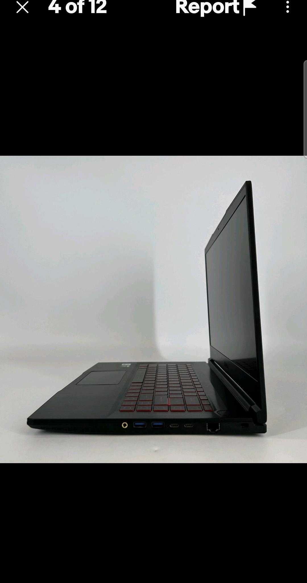 ON SALE! MSI GF65 Thin-RTX 3060-i5 10th gen 10500H-16GB RAM.