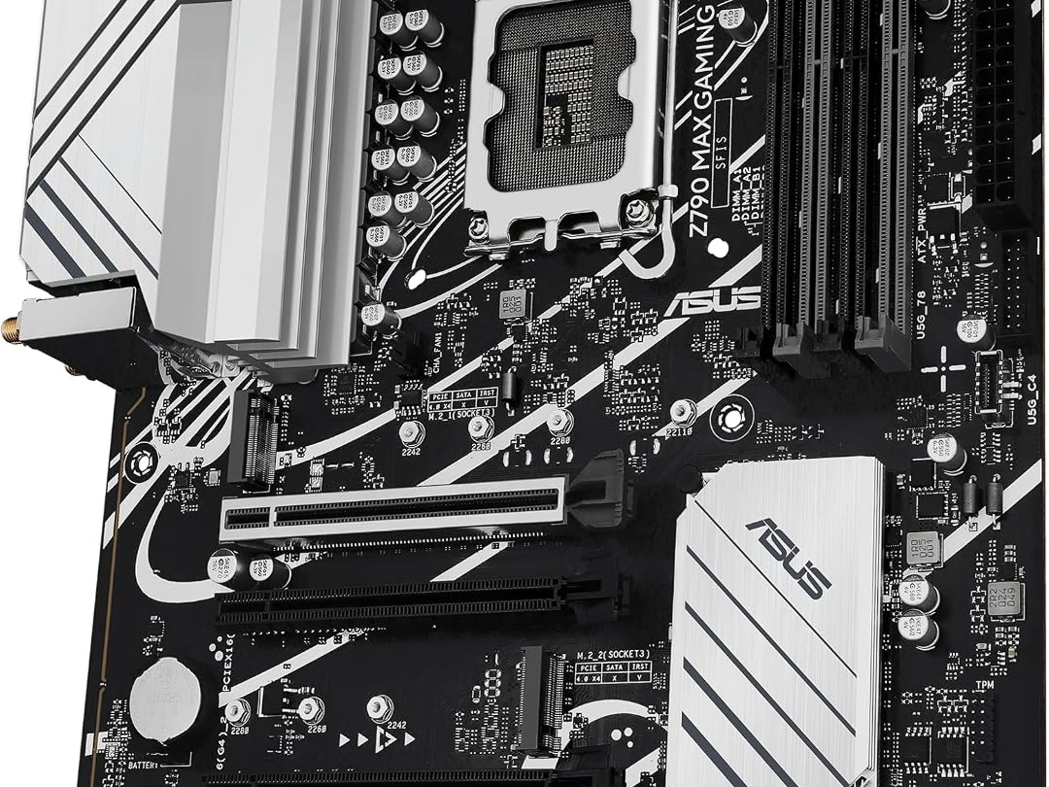 ASUS Z790 MAX GAMING WIFI7 Intel Z790 LGA 1700 ATX DDR5 Gaming Motherboard