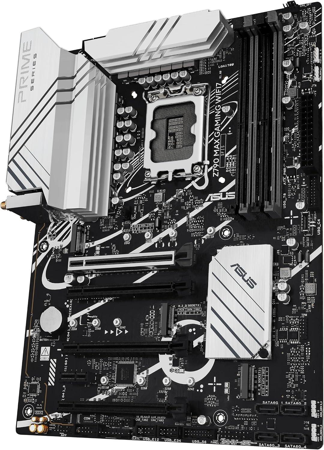 ASUS Z790 MAX GAMING WIFI7 Intel Z790 LGA 1700 ATX DDR5 Gaming Motherboard