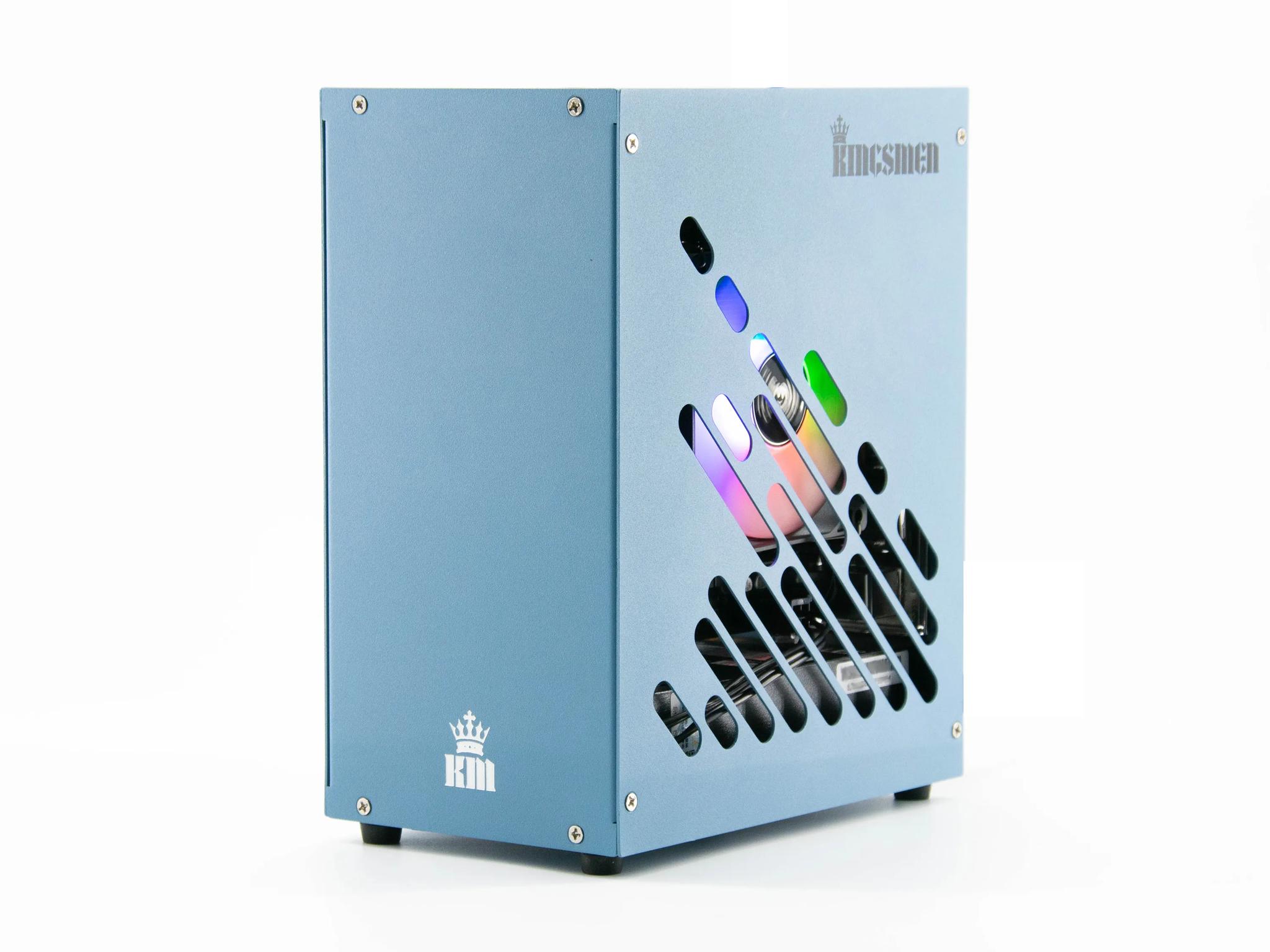 Kingsmen Console Series Personal Computer By The CHIDI Empire | Royal Blue