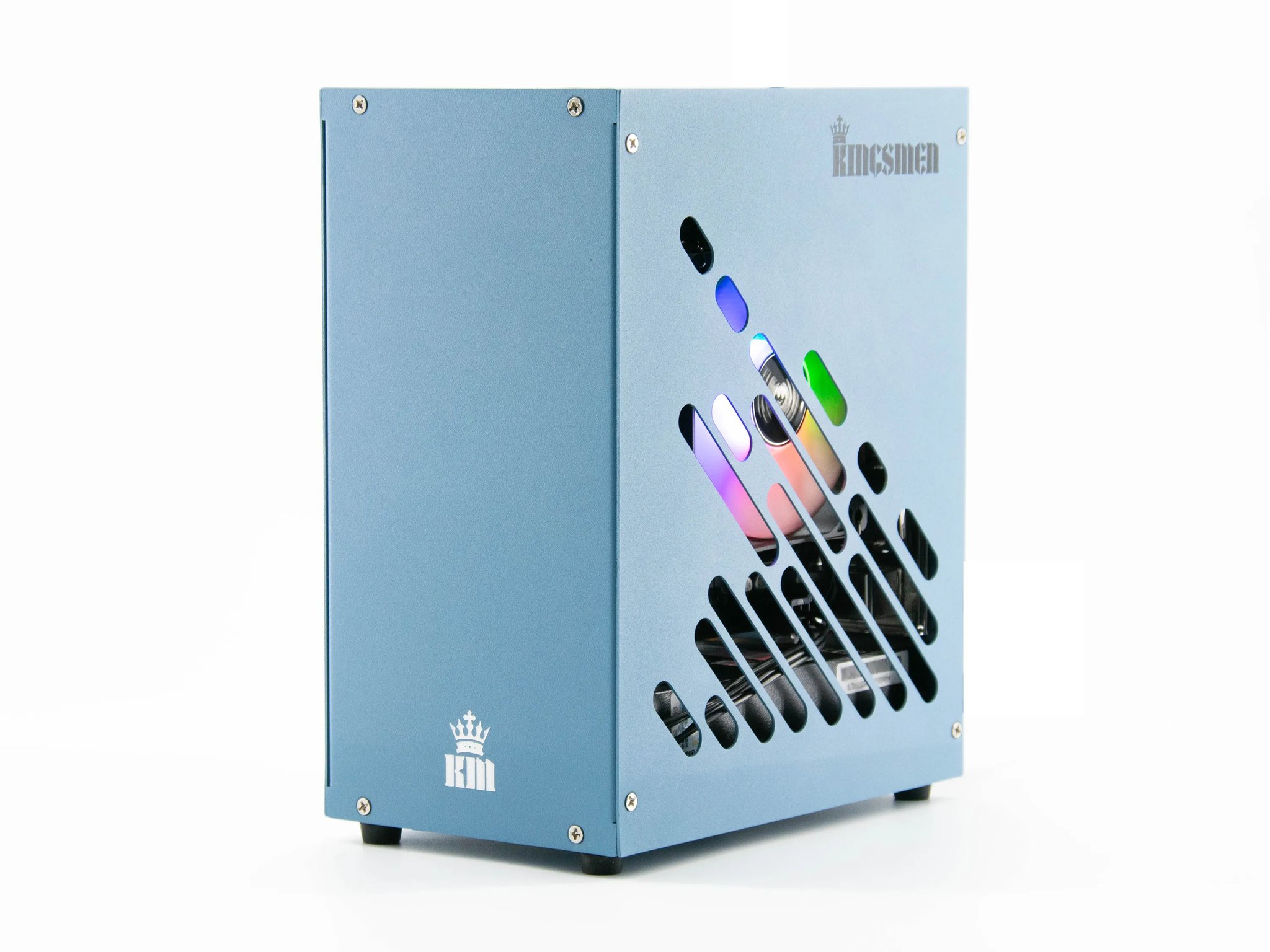 Kingsmen Console Series Personal Computer By The CHIDI Empire | Royal Blue