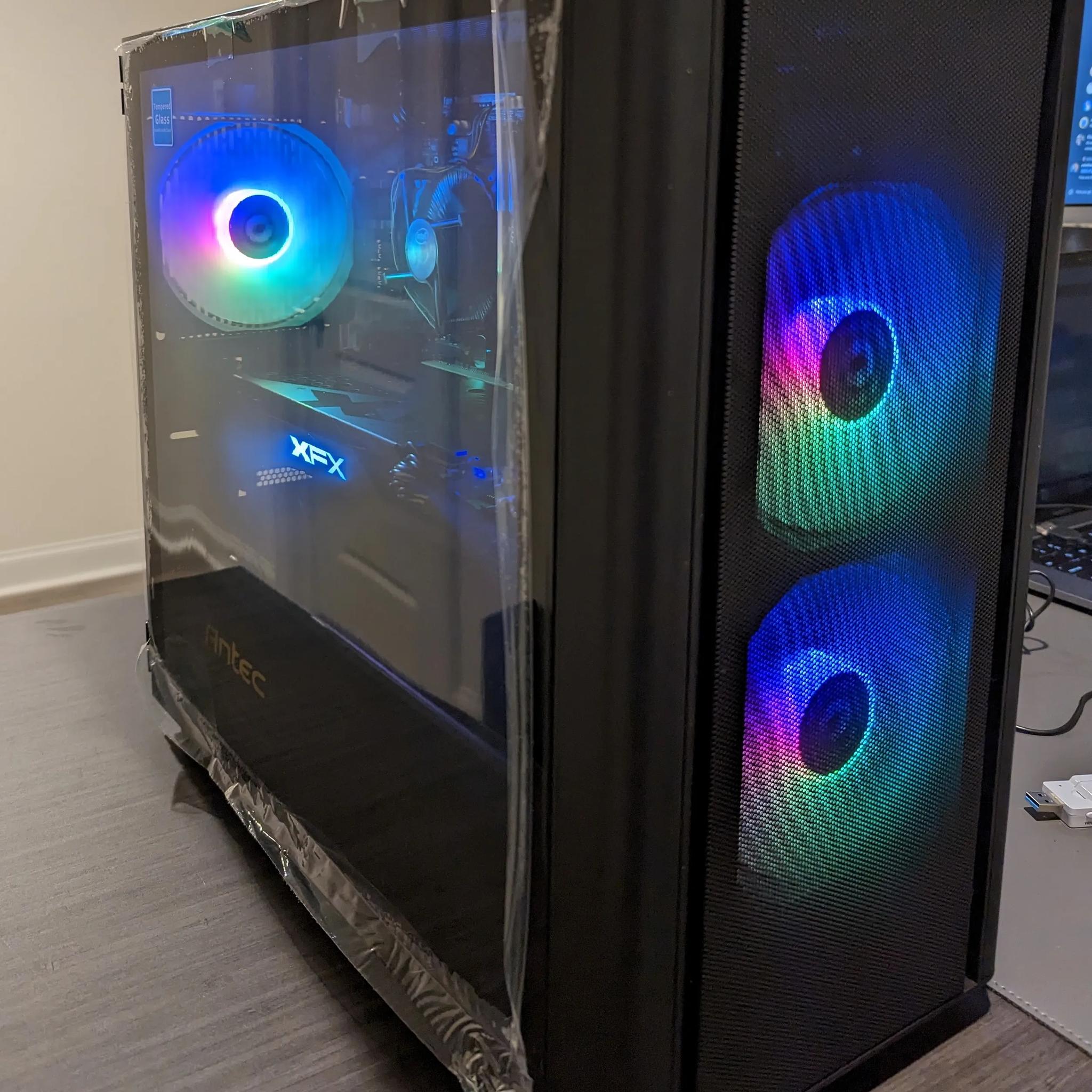 Thermaltake V150 TG (16Gb RAM, 2.2TB storage) - XFX GTR Radeon RX 480 8GB