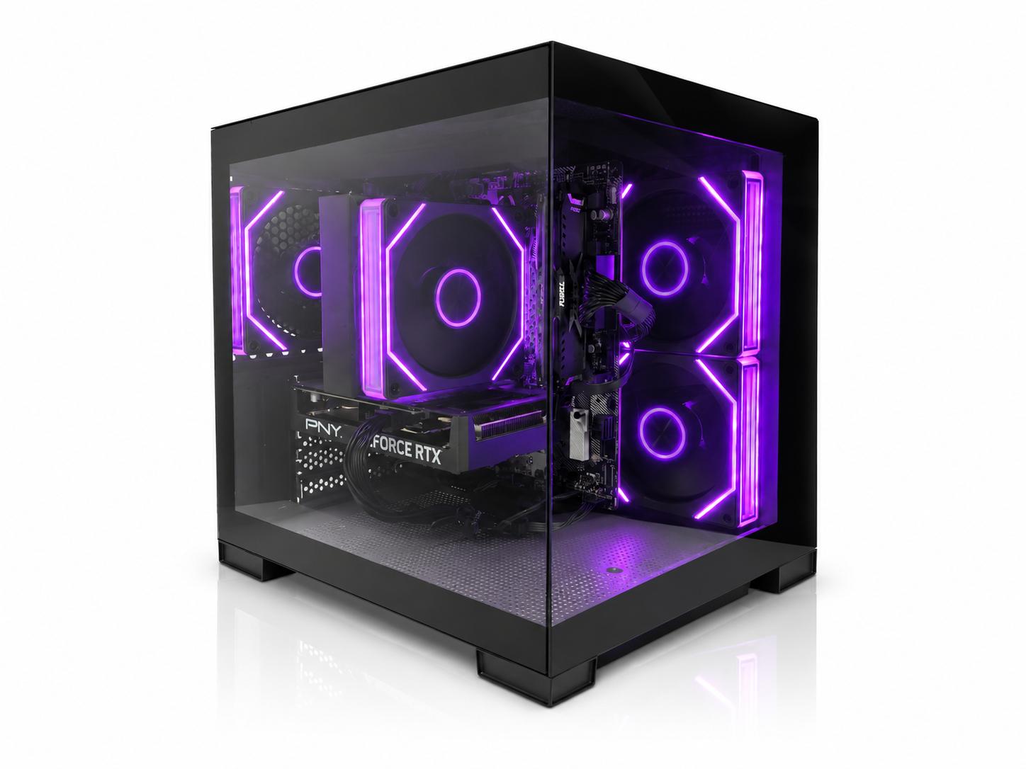 HIGH FPS CUBEX Gaming PC | RTX 4060 OC 8GB | Ryzen 5 5500 | 16GB RAM | 1TB SSD