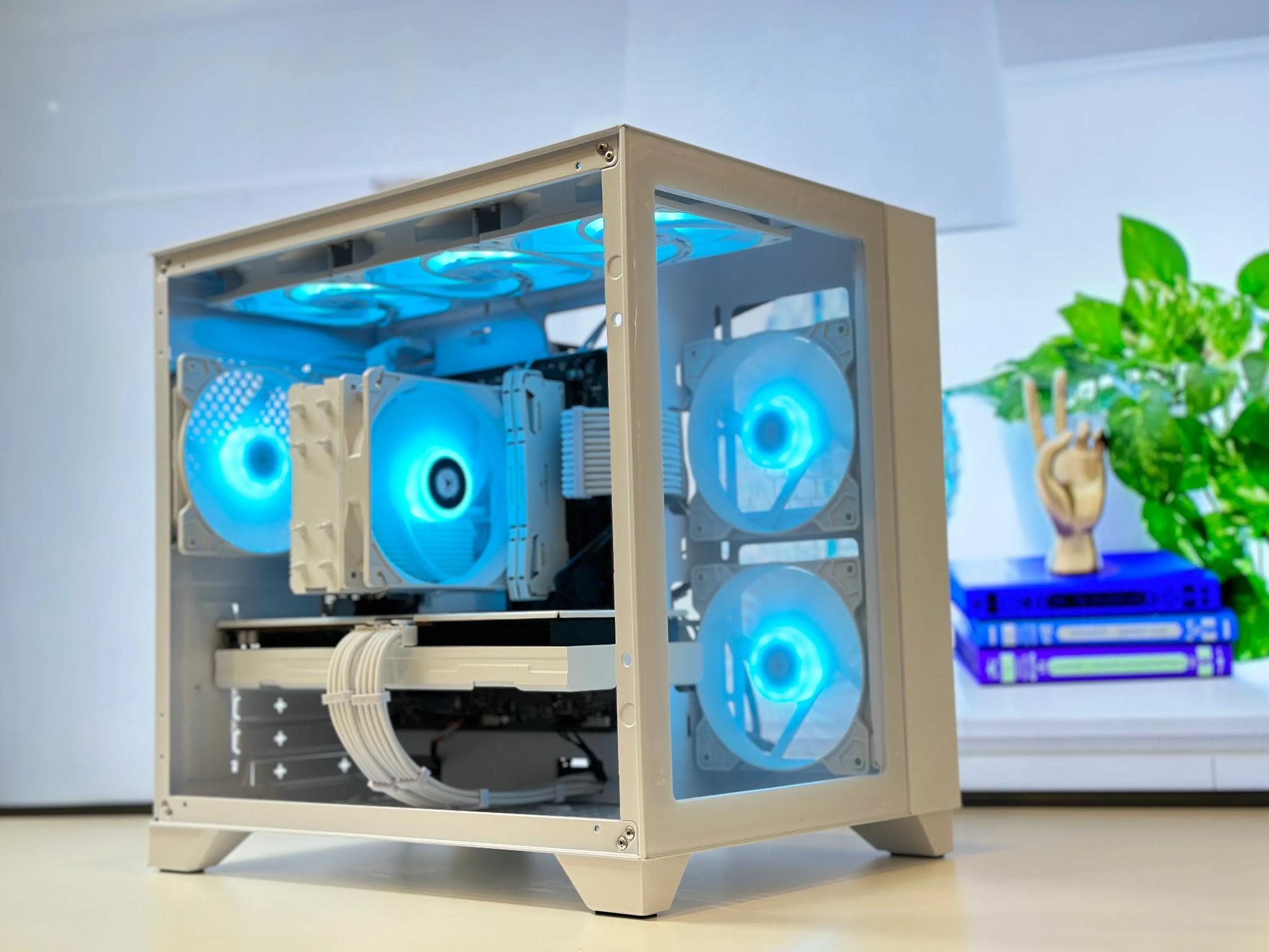 🤍🏔️Alaska🏔️❄️Gaming PC❄️AMD RX VEGA 56 8GB❄️Intel 12100F❄️16GB DDR4❄️1TB NVME SSD