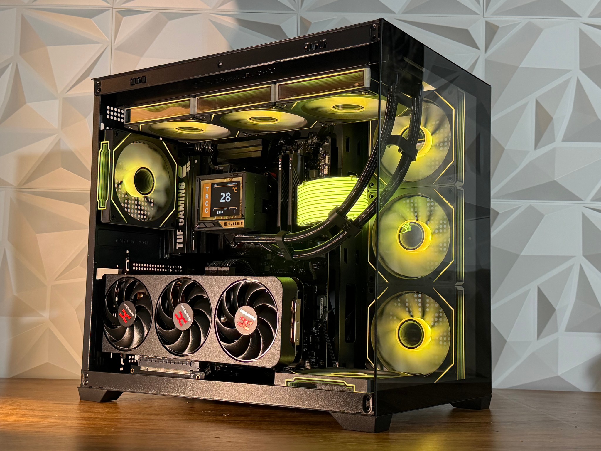 🔥RX 9070 XT | Ryzen  7900X/9800x3d | 32GB DDR5 | 1TB NVMe | LCD AIO | W11 Pro "Fireflare Phantom"🔥