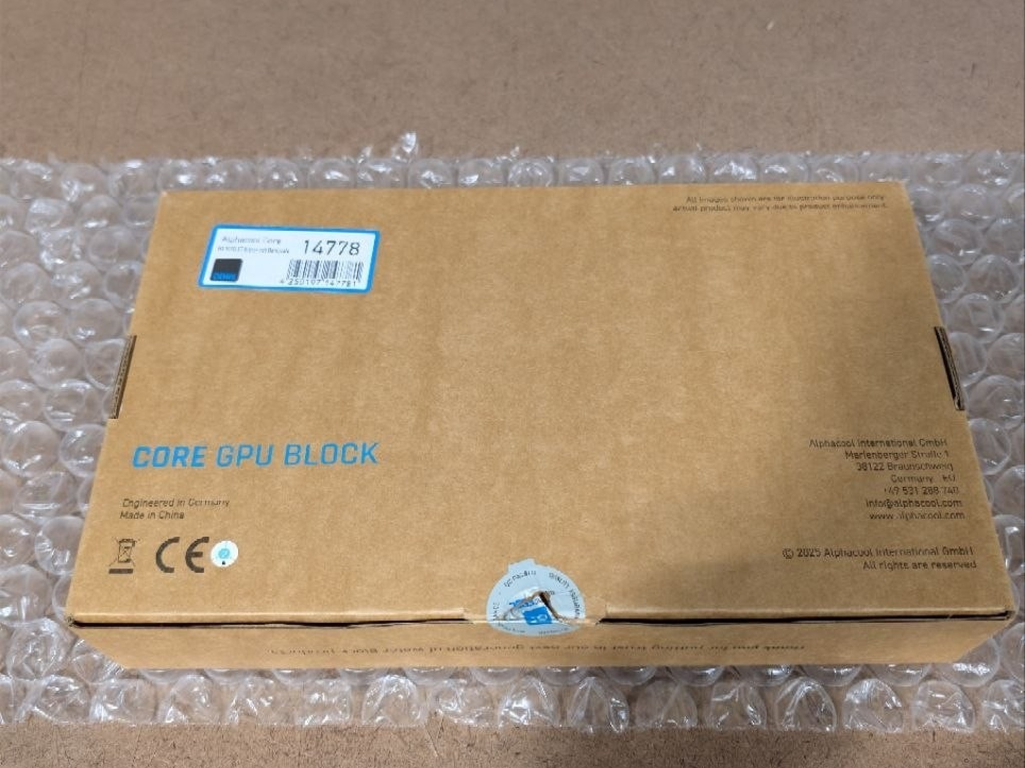 Alphacool Core RX 9070 XT Nitro+ with Backplate (14778)