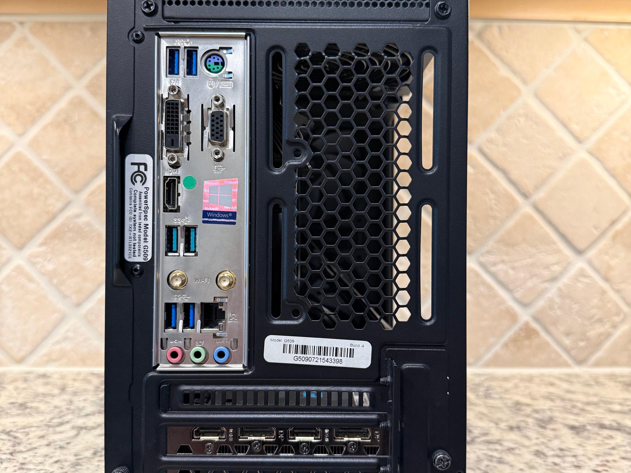 Powerspec G509 Gaming Pc. Great Starter / Mid-Range Rig.