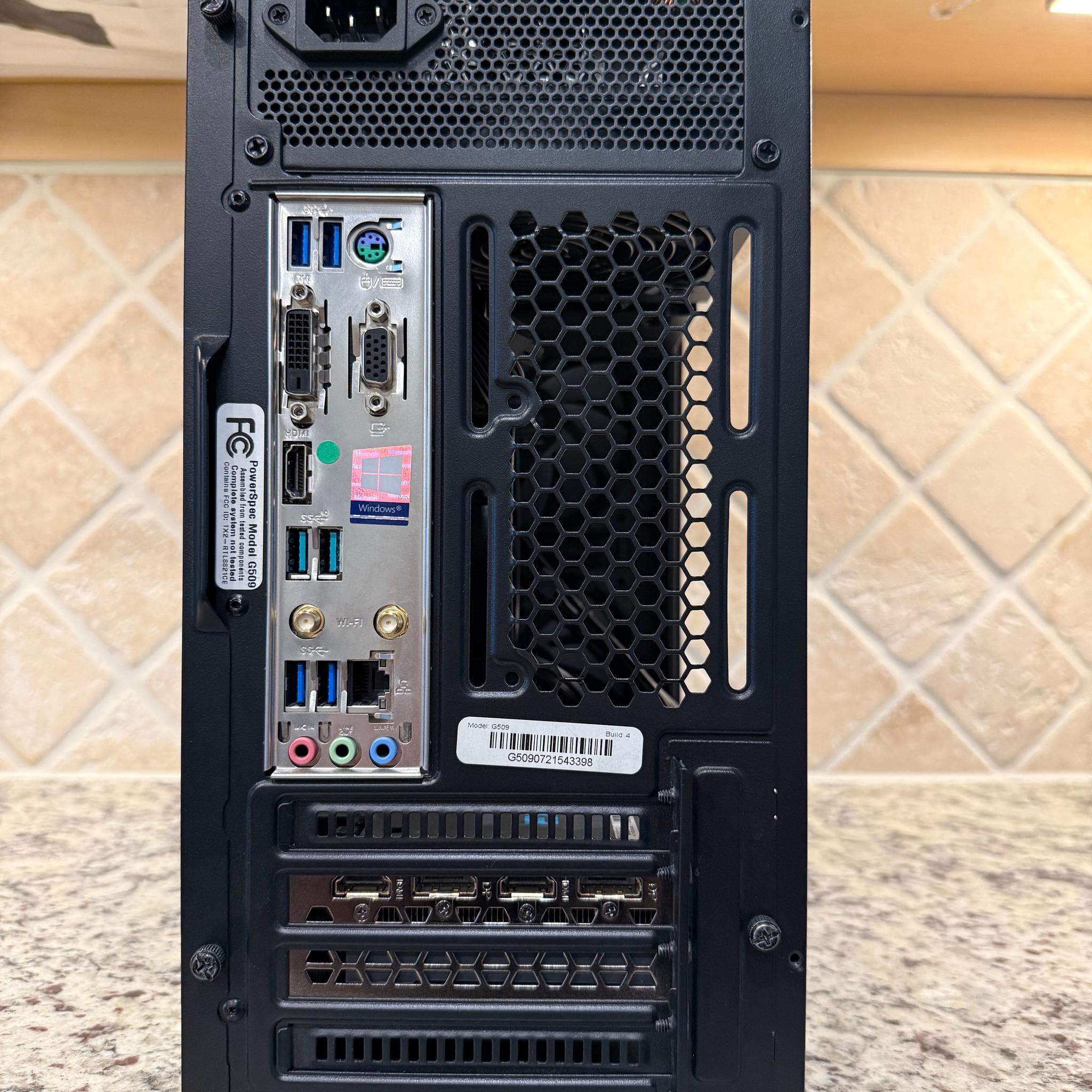 Powerspec G509 Gaming Pc. Great Starter / Mid-Range Rig.