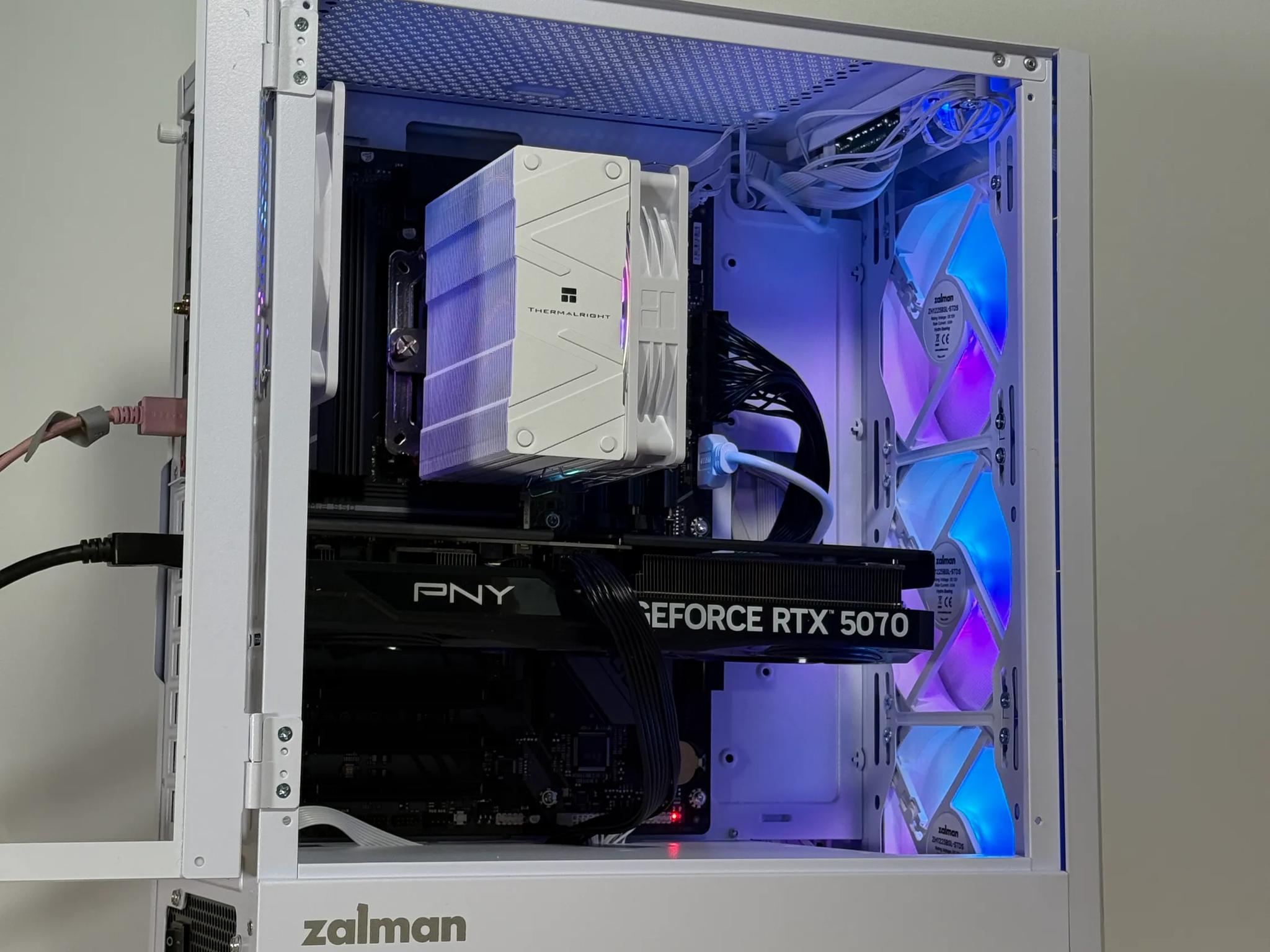 RTX 5070 Ryzen 5 9600x Gaming PC