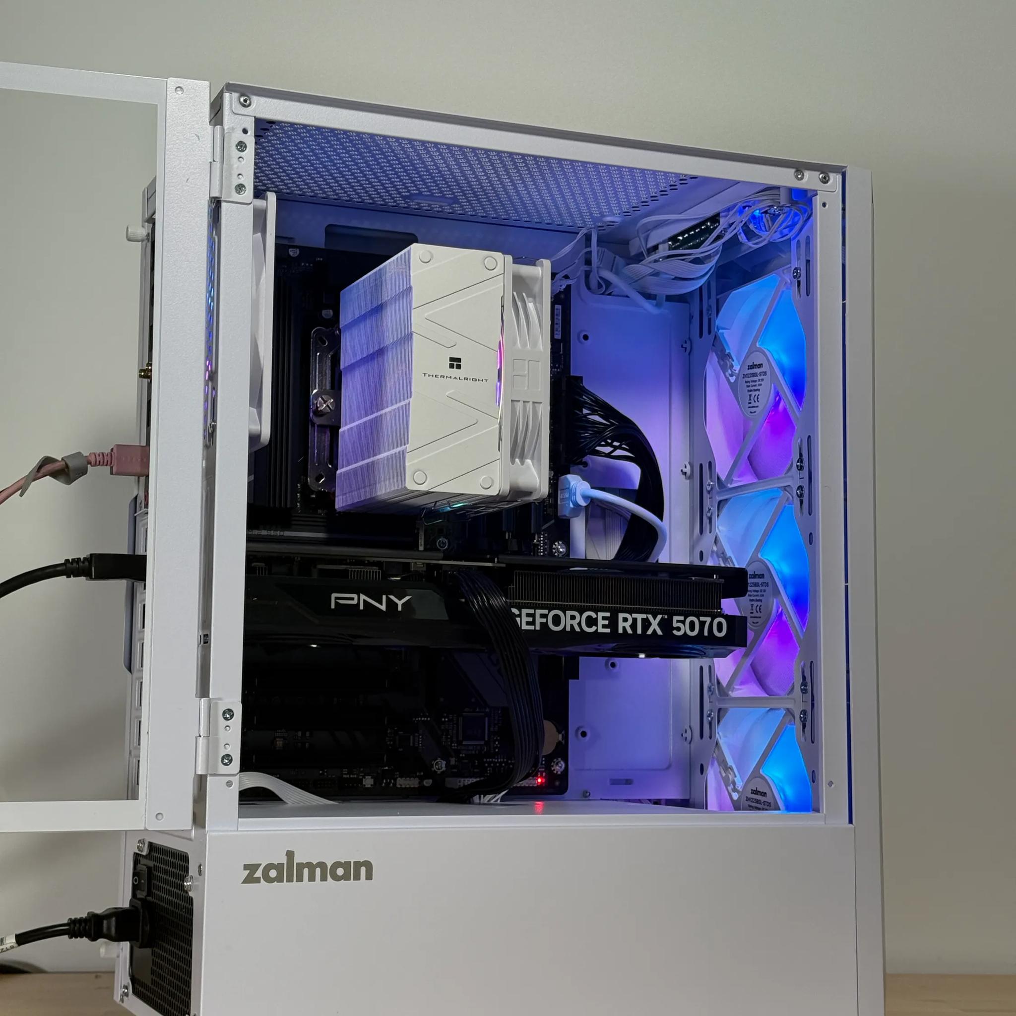 RTX 5070 Ryzen 5 9600x Gaming PC