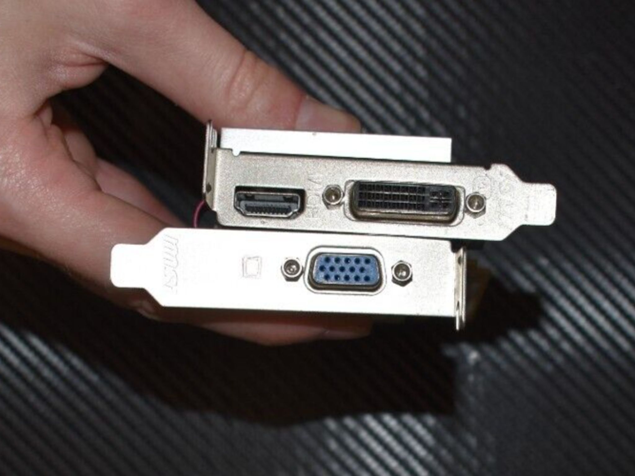 MSI Nvidia GeForce 8400 GS 1GB GDDR3 Low Profile Graphics Card - DVI HDMI VGA