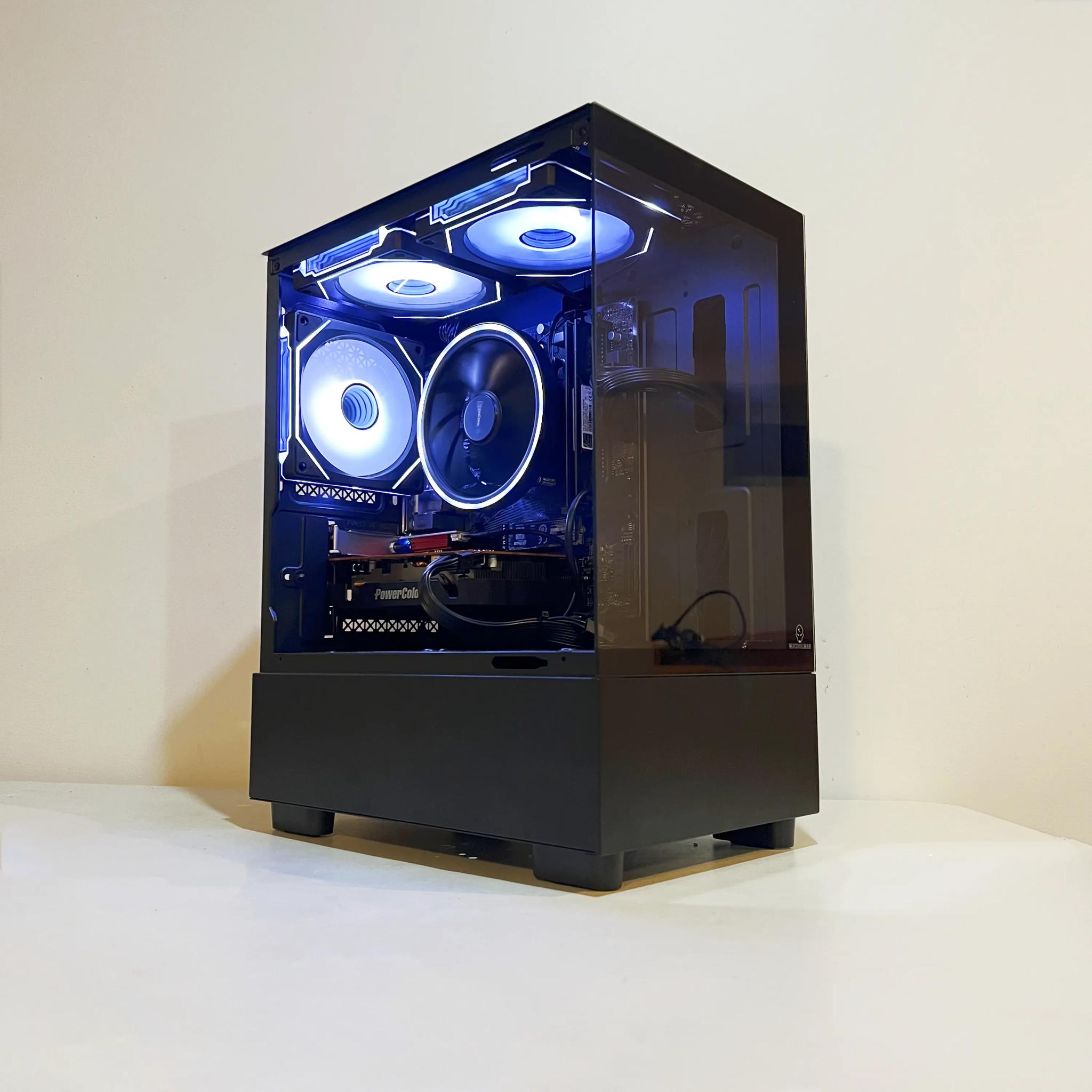 🔥SALE🔥 R5-4500|RX 6500XT|16GB RAM|WIFI|ARGB Fans|-DepxTech Pre-Built PC