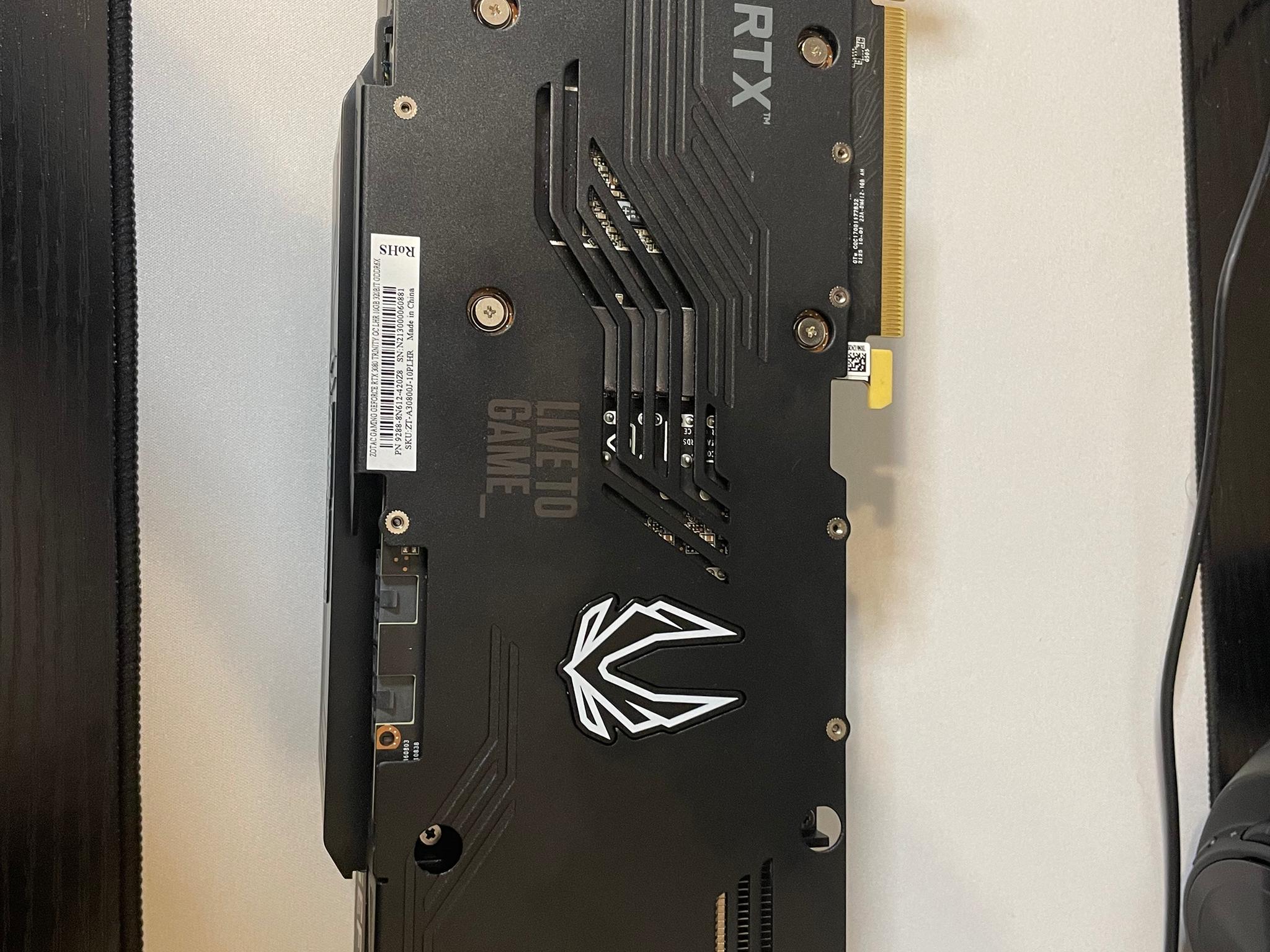 3080 zotac trinity OC 10gb