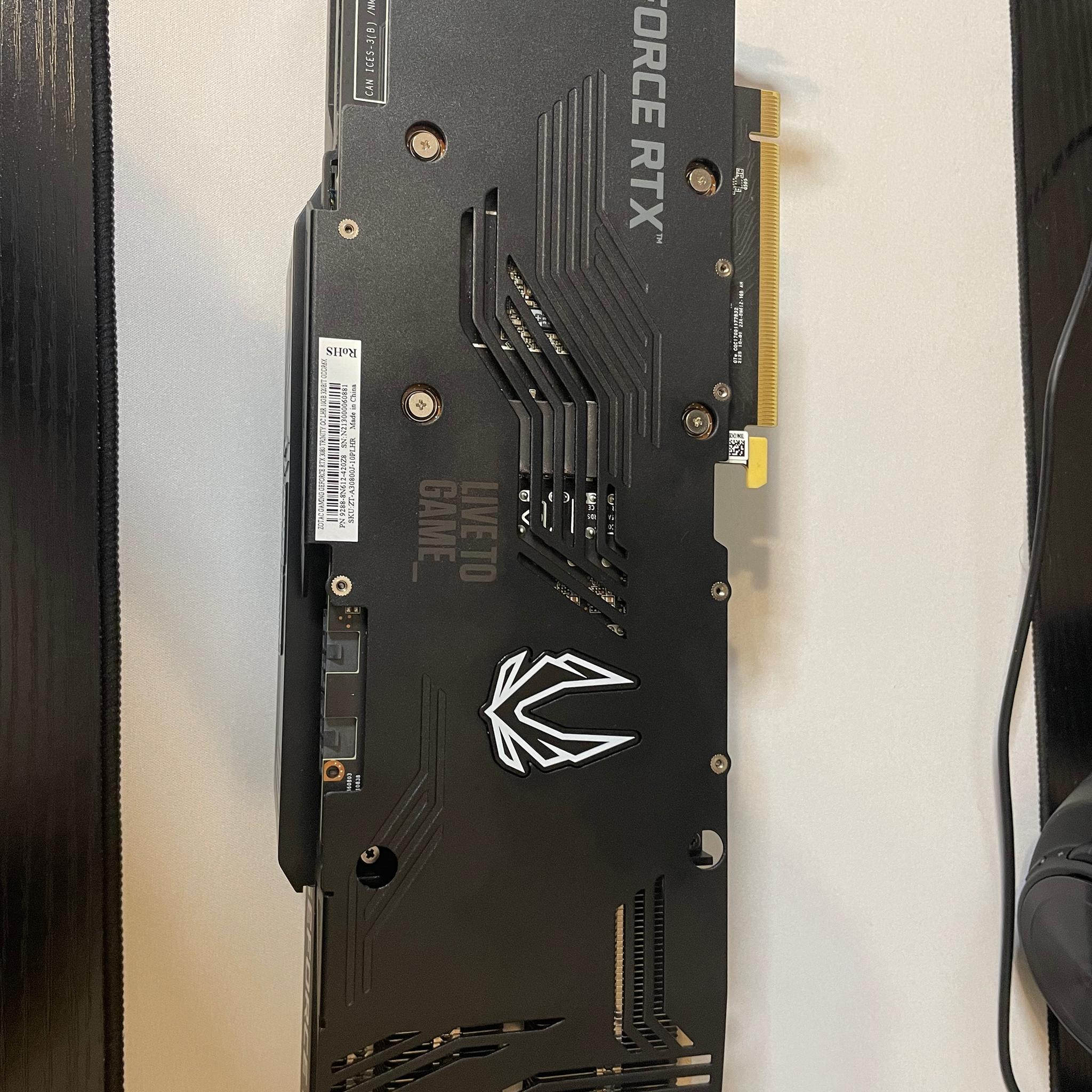 3080 zotac trinity OC 10gb
