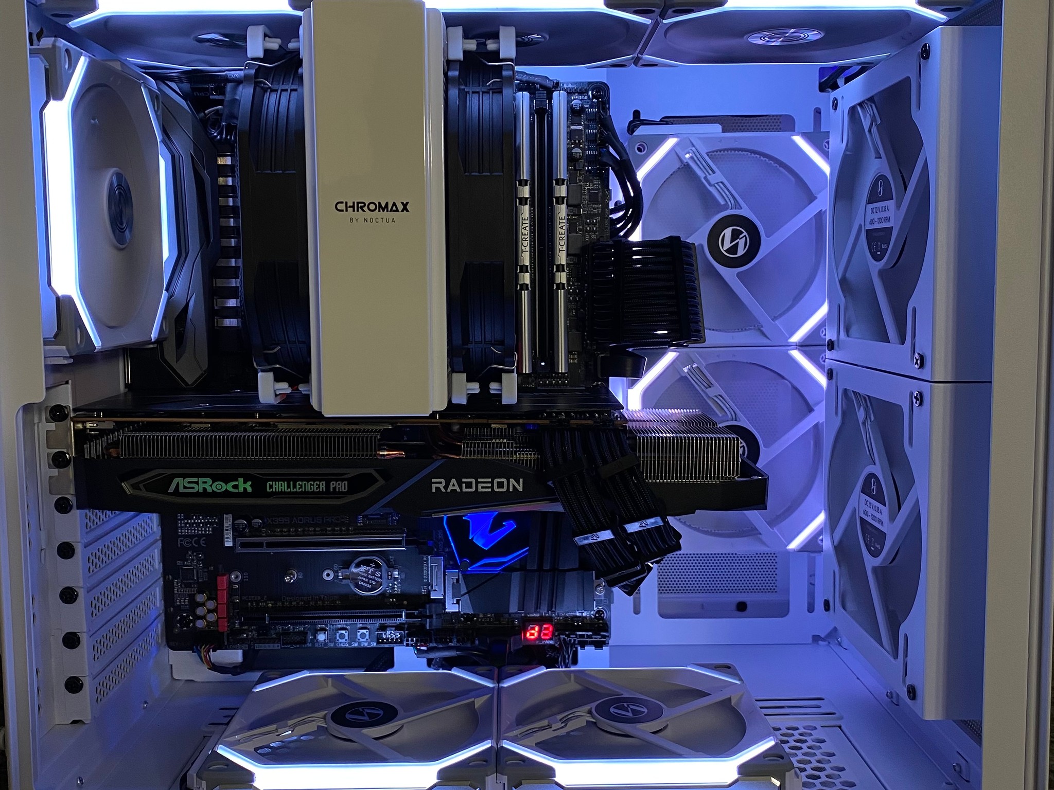 Gaming PC/Workstation: Threadripper 1900X-RX 6700 XT