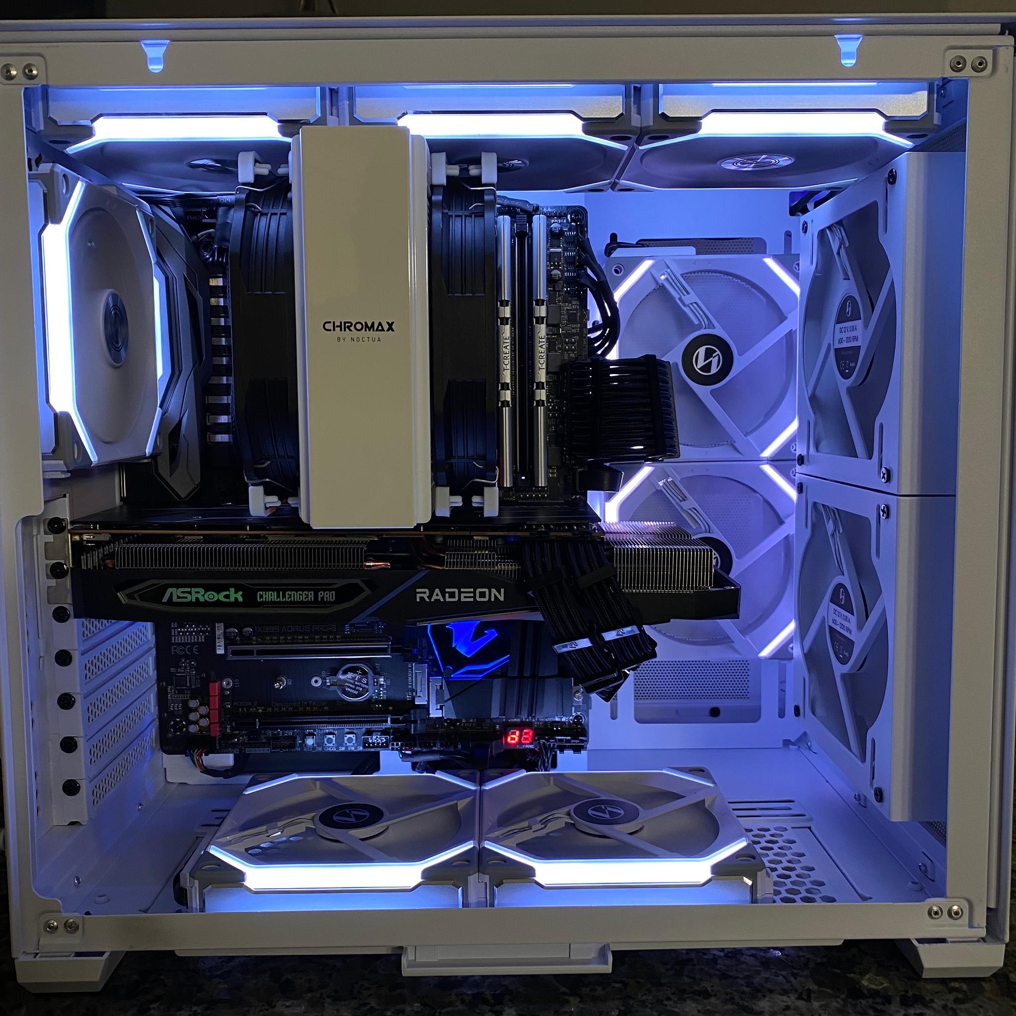 Gaming PC/Workstation: Threadripper 1900X-RX 6700 XT