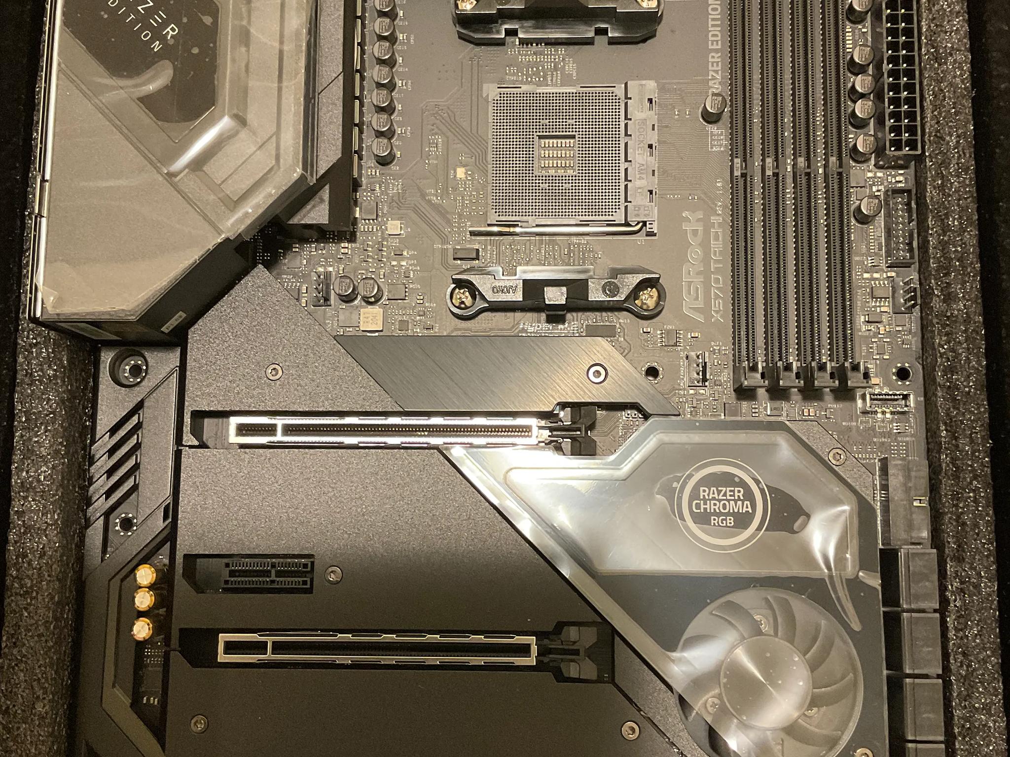 ASRock X570 Taichi Razer Edition Motherboard|Ryzen 9 5950X CPU|Crucial Ballistix DDR4 64GB kit
