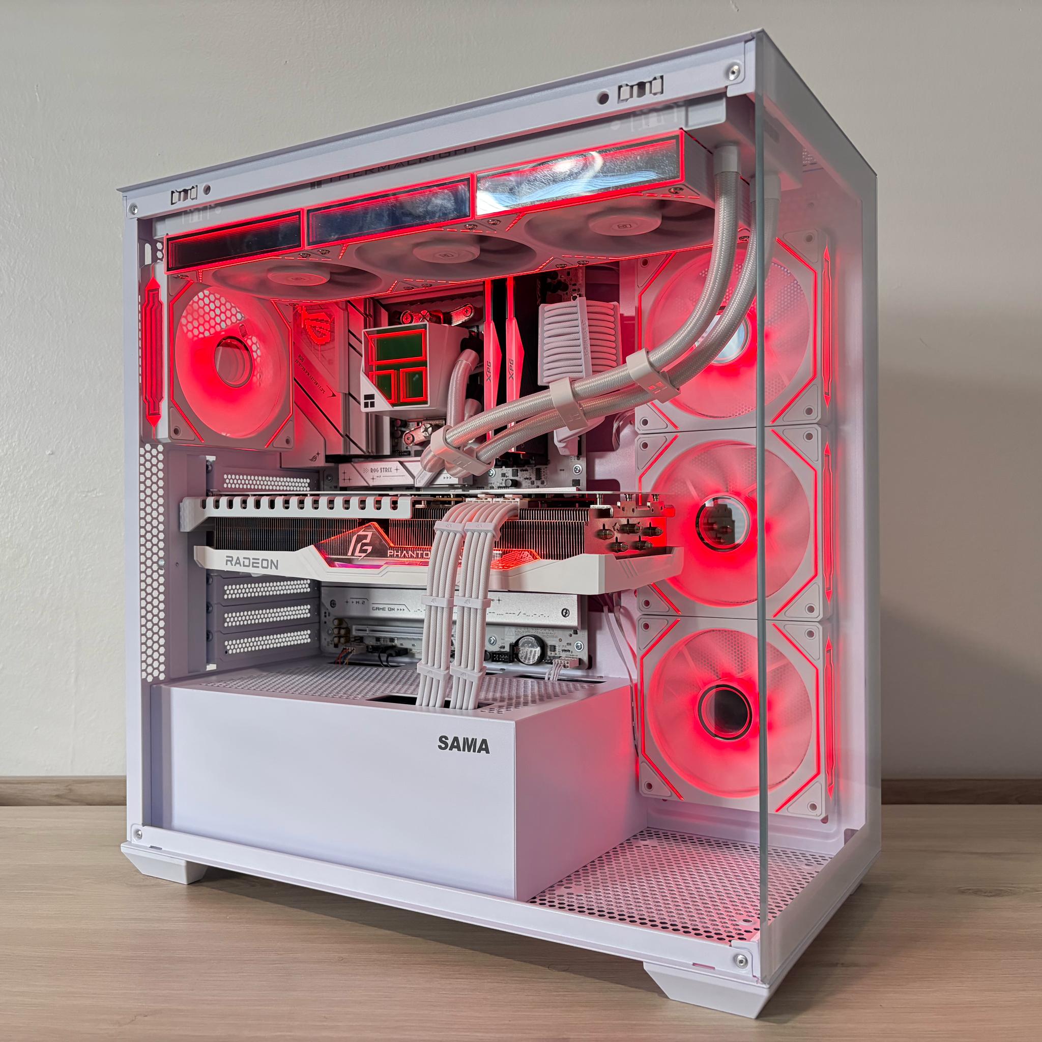 ❄️🐻‍❄️⚪Artic⚪AMD RX 7900 XT 20GB⚪AMD Ryzen 5 9600x⚪32GB DDR5⚪1TB NVME