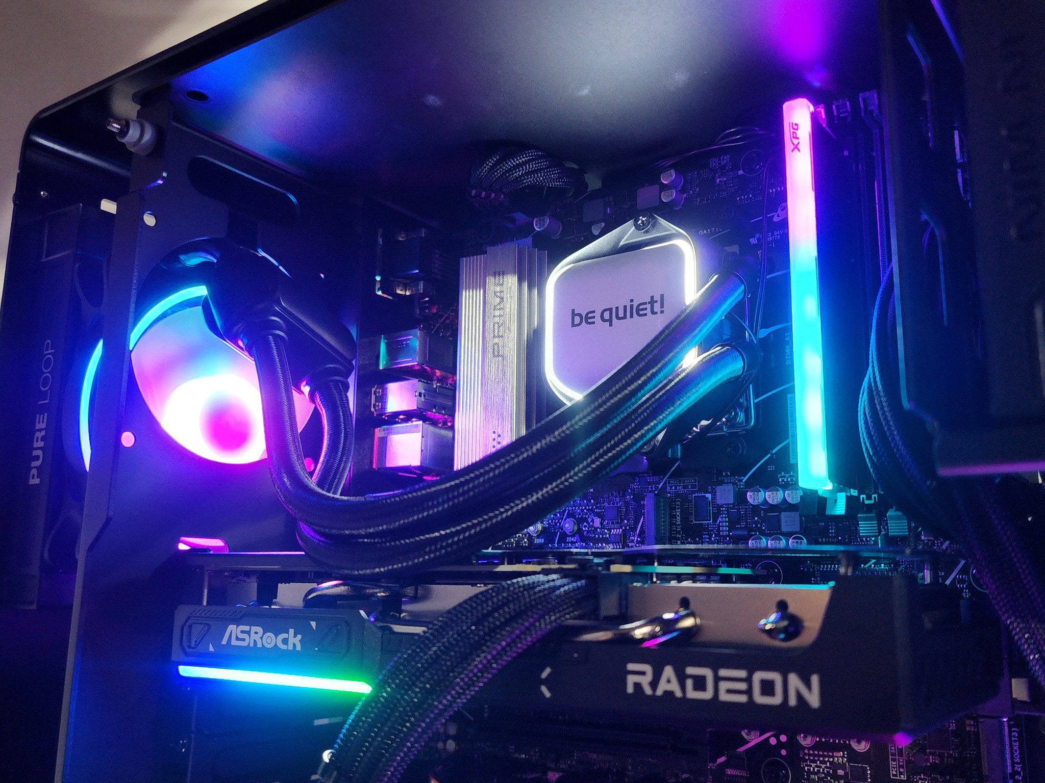 Gaming PC Ryzen 5 9600X 16GB RAM 500GB SSD RX 9060 8GB Windows 11 Computer