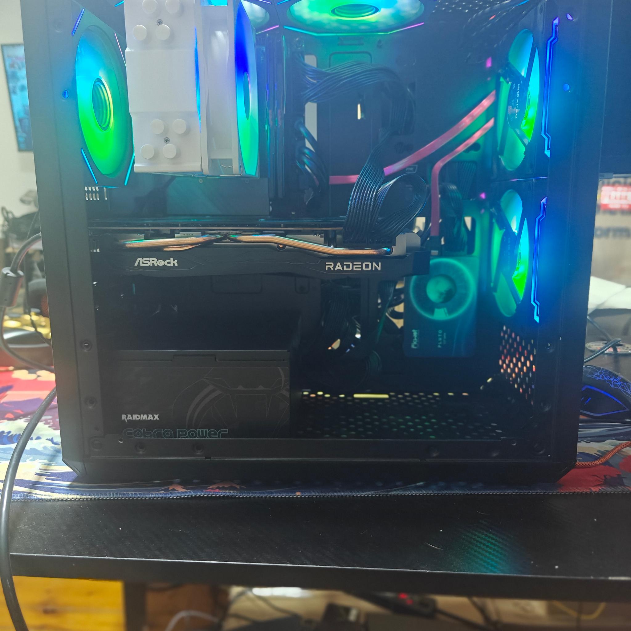1440P GAMING PC|AMD RYZEN 5 7500F|16GB DDR5 6000|2TB SATA SSD|AMD RX 6700 XT 12GB|WINDOWS 11 HOME
