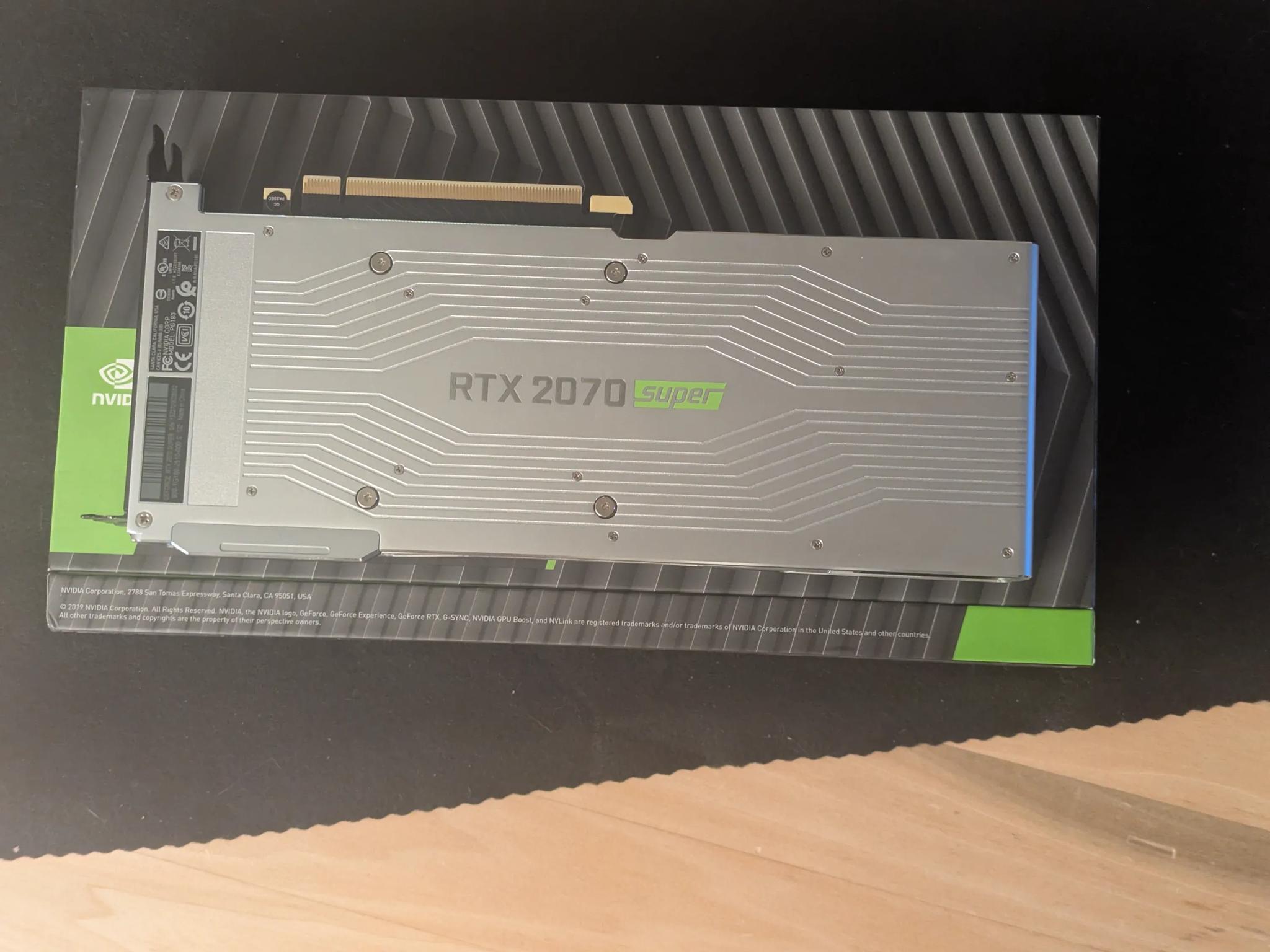 2070 SUPER Founders Edition – Premium Design | Strong Benchmark Performer ⚡