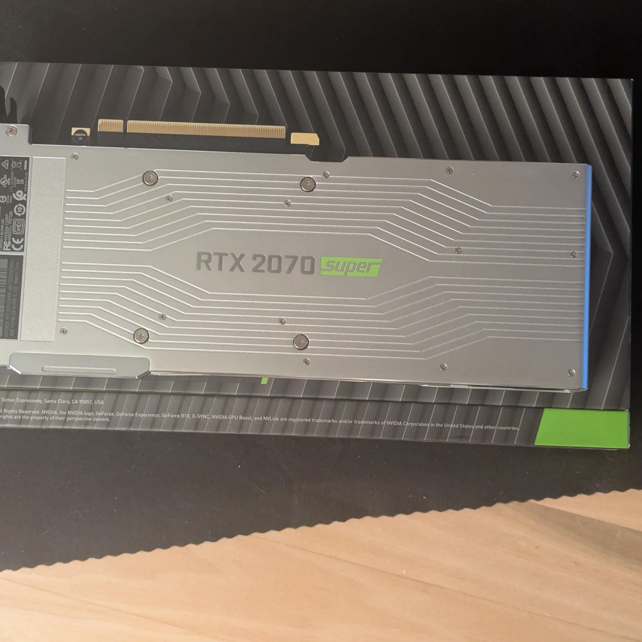 2070 SUPER Founders Edition – Premium Design | Strong Benchmark Performer ⚡