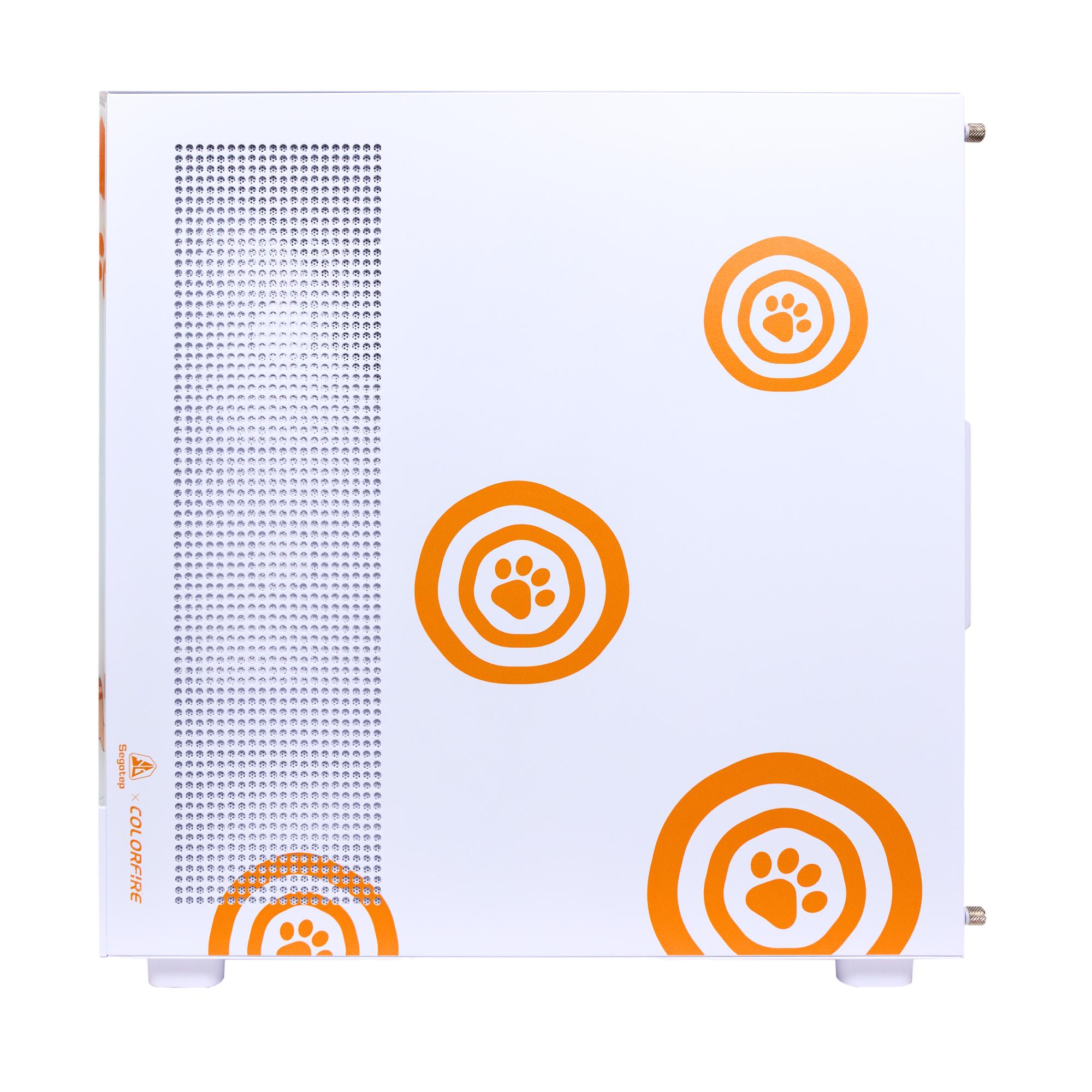 Segotep Memphis-S Meow Combo M-ATX  Case, AIO BeIced II 360, ARGB Fan Meow Edition