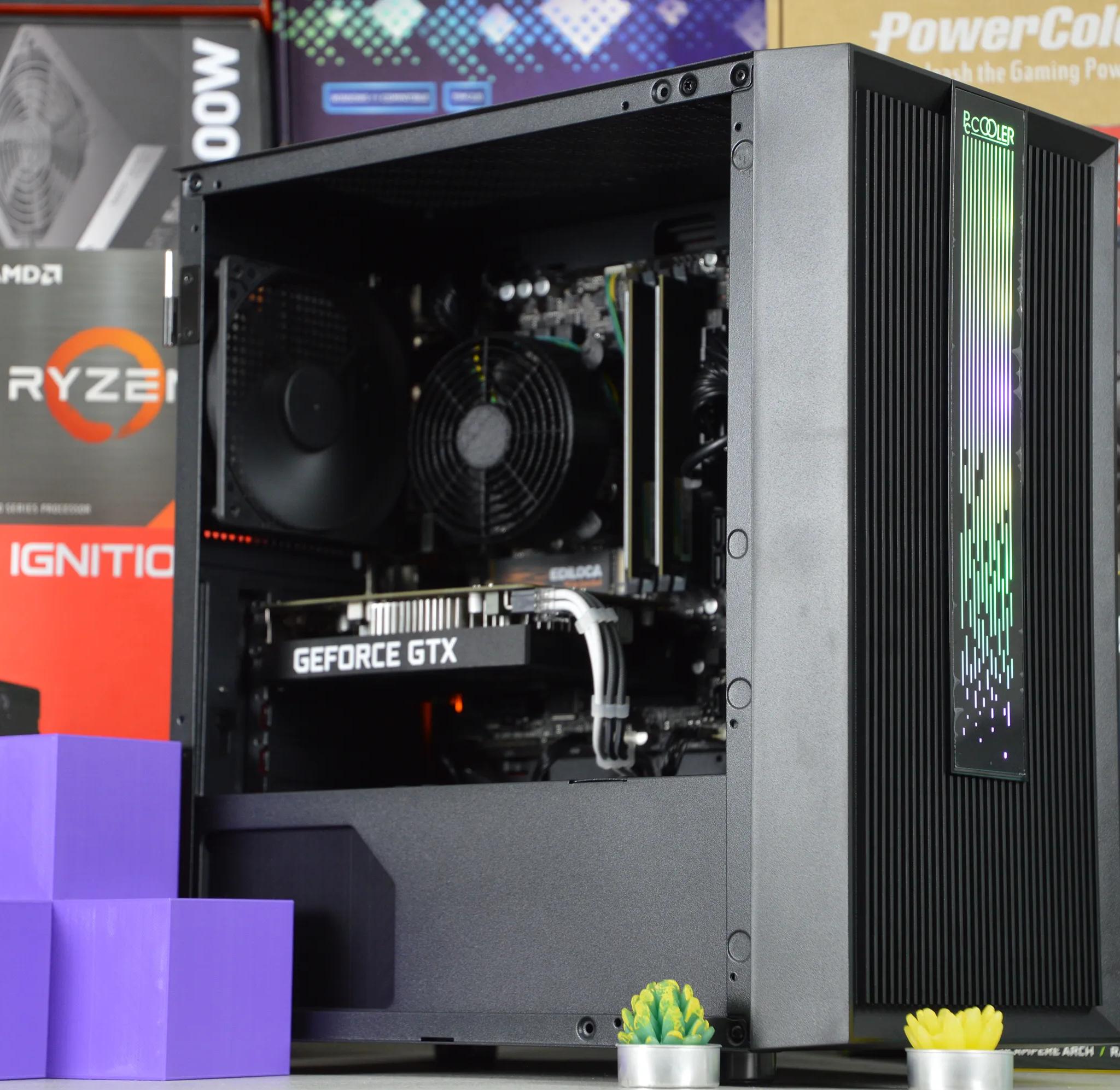 ⚪️🐍| GTX 1650 SUPER 4GB | INTEL i5-7600 | 16GB DDR4 RAM | 512GB NVME SSD | Silver Serpent |