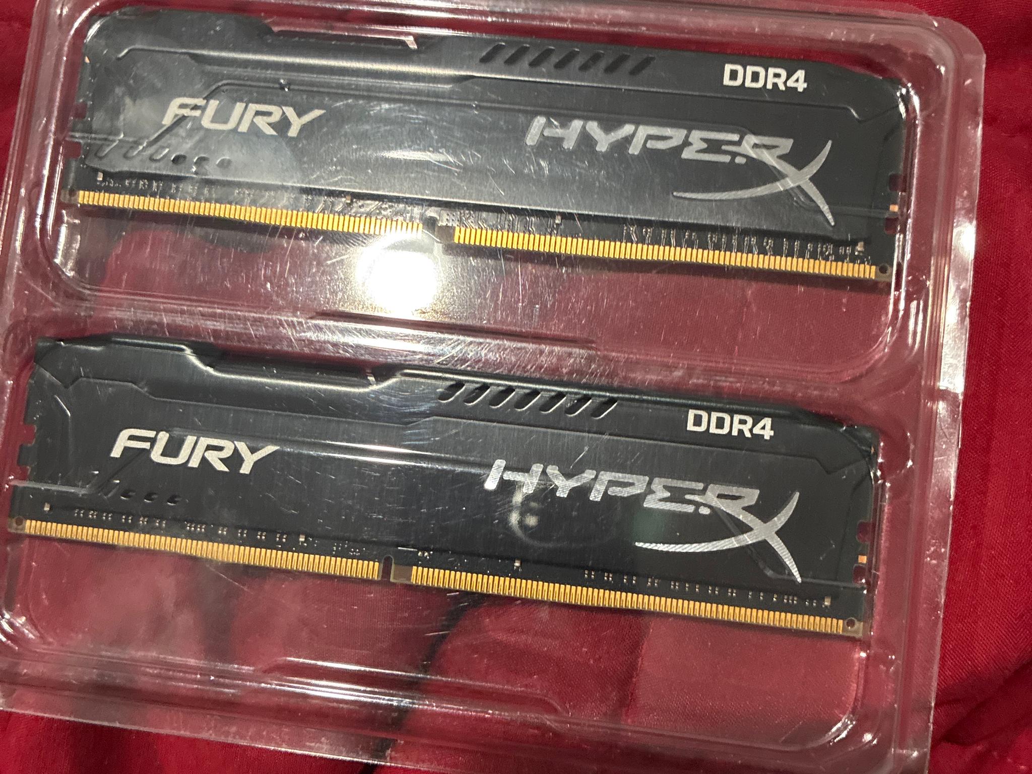 Hyperx fury DDR4 2666 mt/s