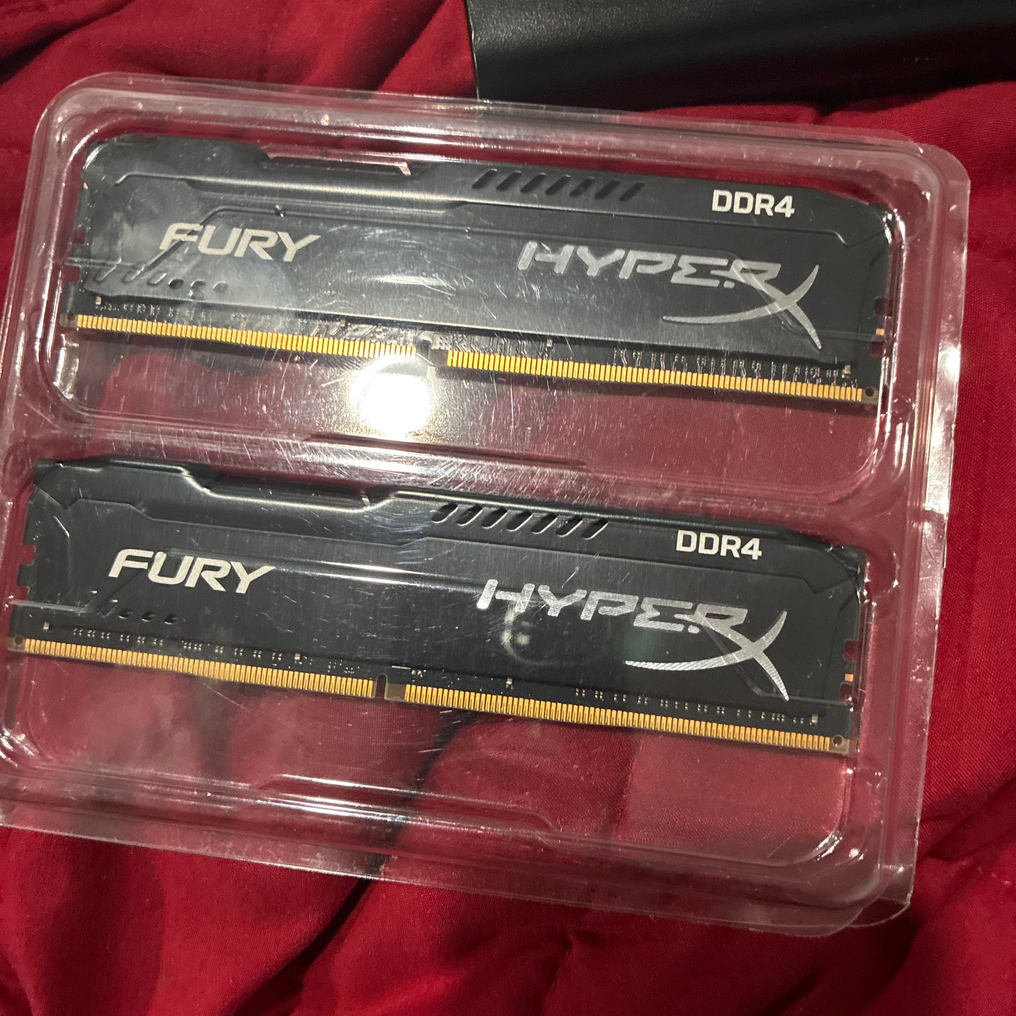 Hyperx fury DDR4 2666 mt/s