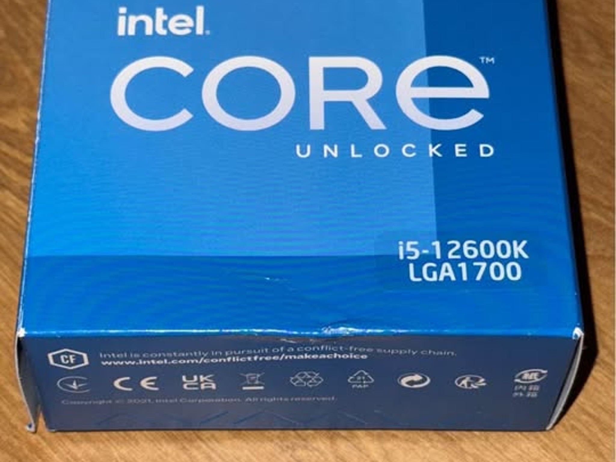 Intel i5 12600k