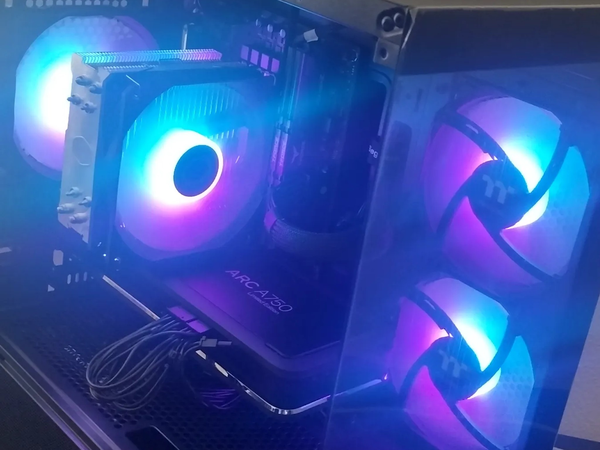 Budget Gaming PC, Limited Edition INTEL ARC A750, Intel i5 12400F, 16 GB RAM, 1 TB, Wifi, Bluetooth
