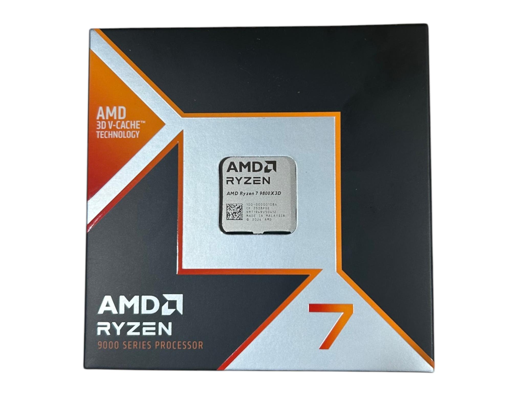 *NEW* AMD Ryzen 7 9800X3D (8 Core - 16 Thread)
