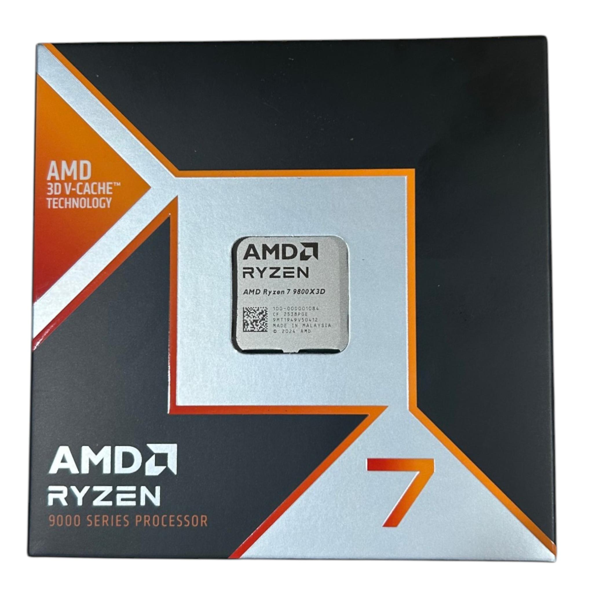 *NEW* AMD Ryzen 7 9800X3D (8 Core - 16 Thread)